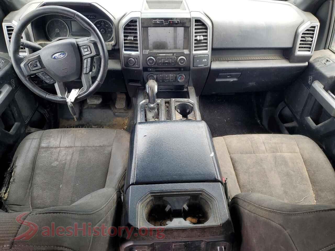 2017 FORD F150 VIN 1FTEW1EPXHFA24184, interior dashboard