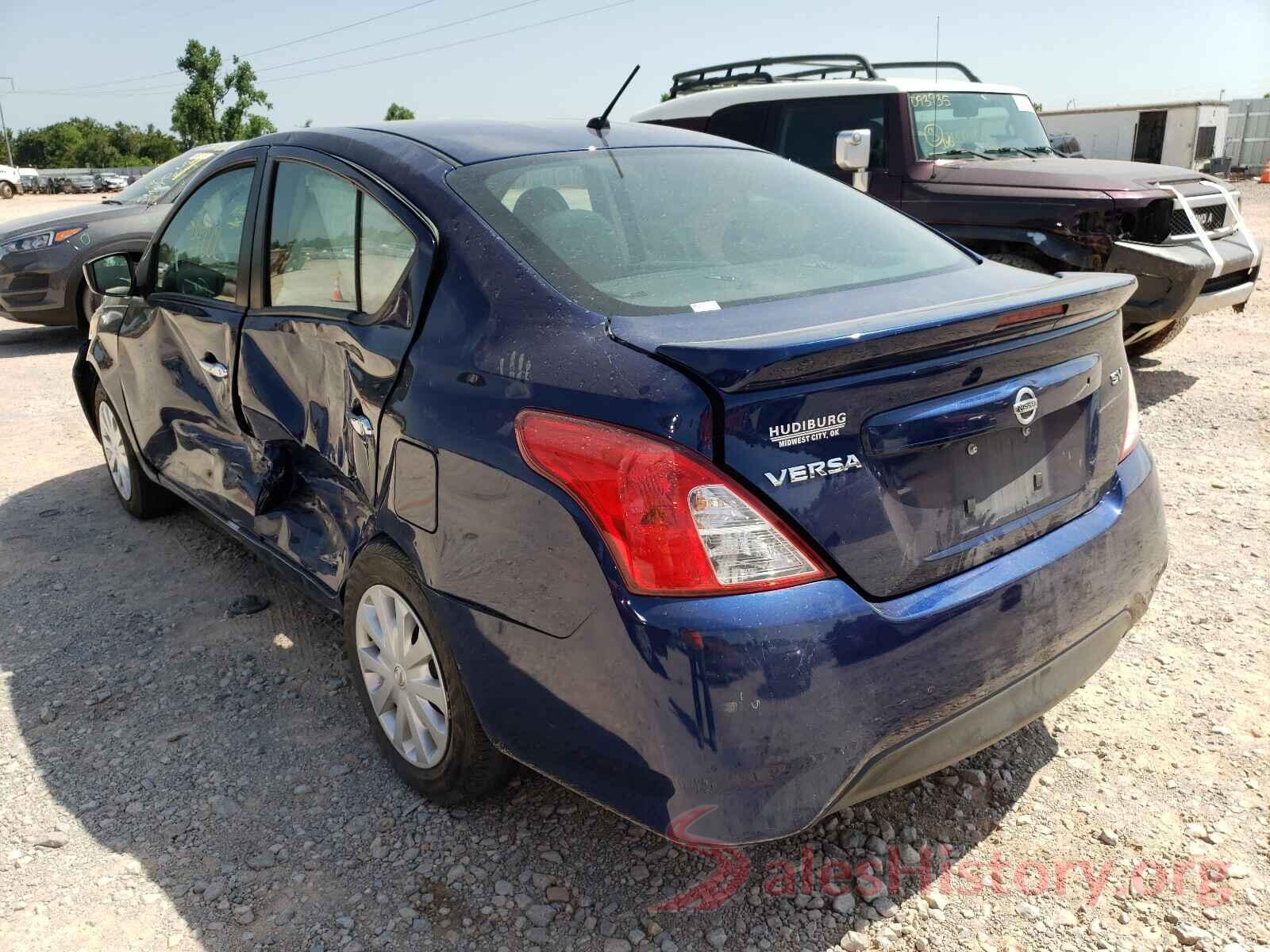 3N1CN7AP8KL877637 2019 NISSAN VERSA