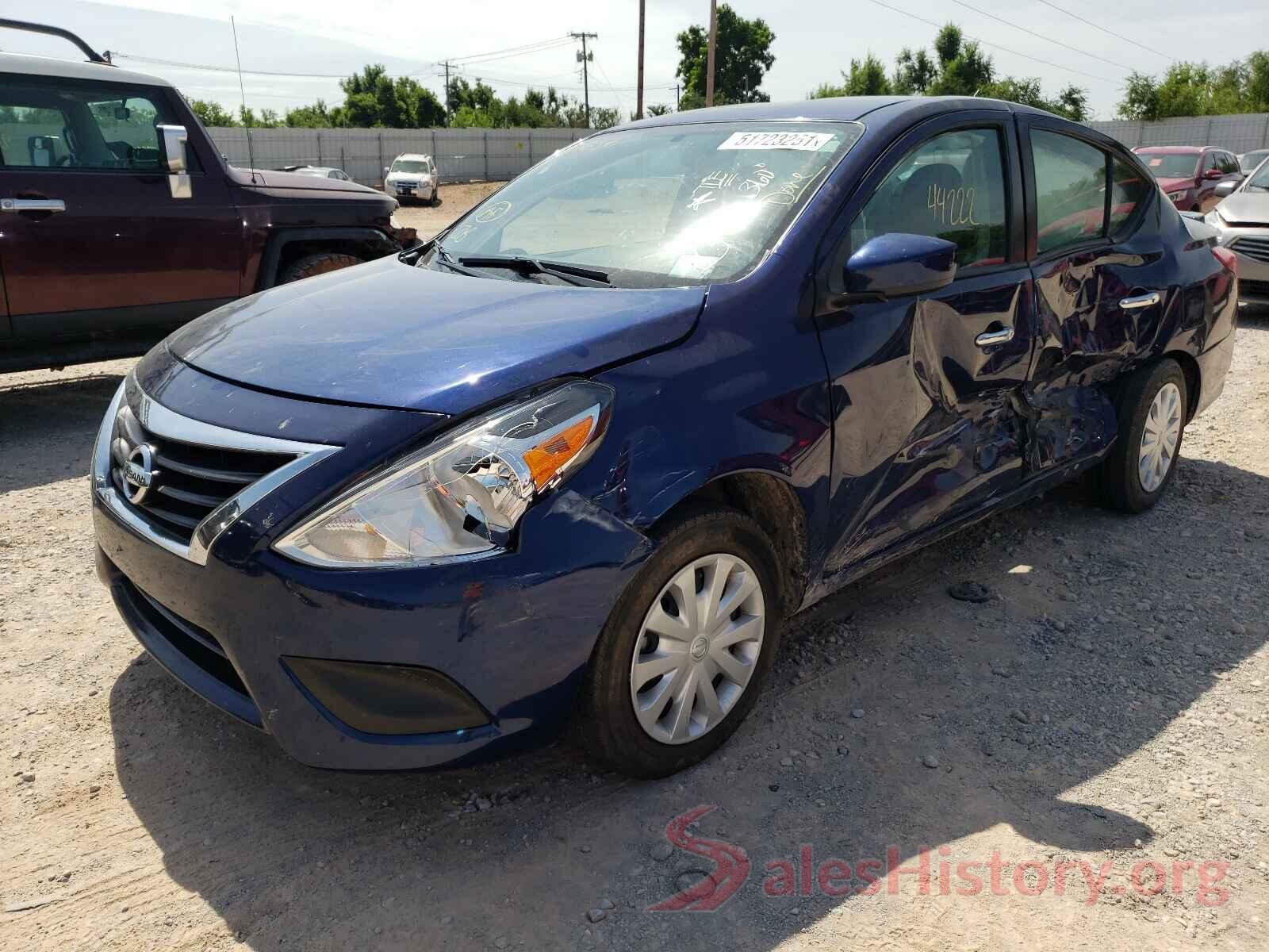 3N1CN7AP8KL877637 2019 NISSAN VERSA