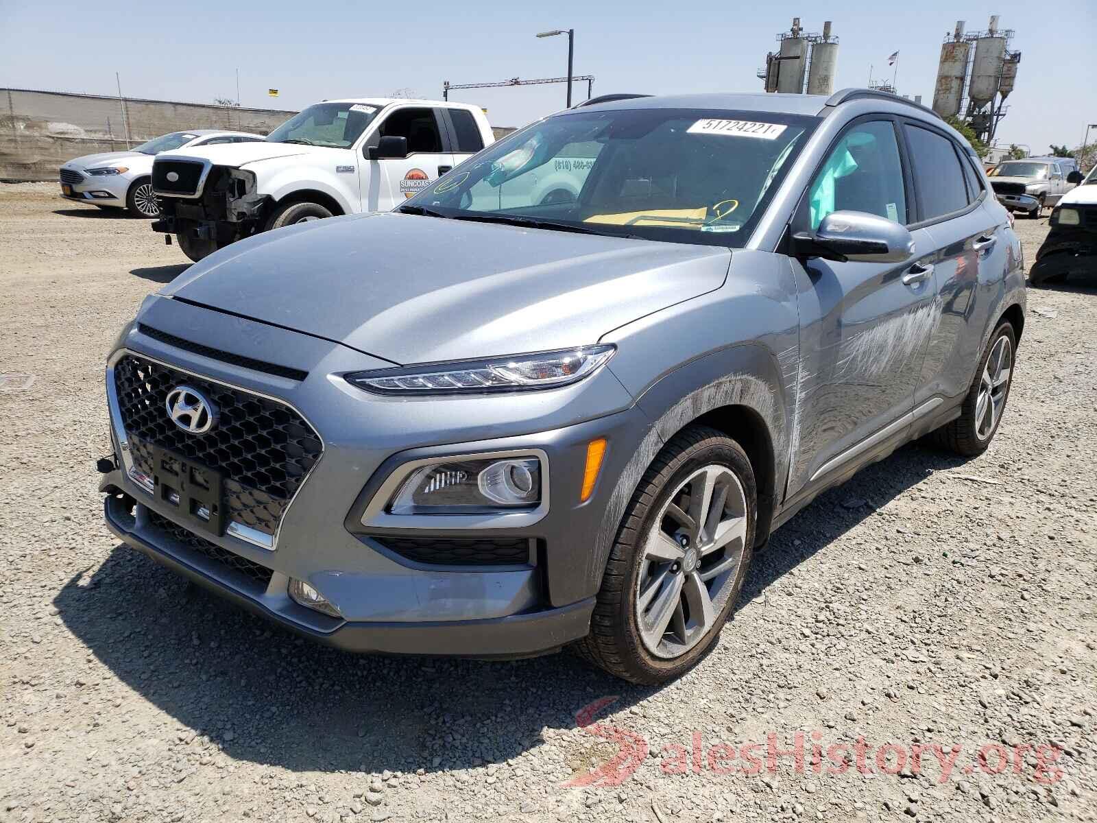 KM8K33A54MU662492 2021 HYUNDAI KONA