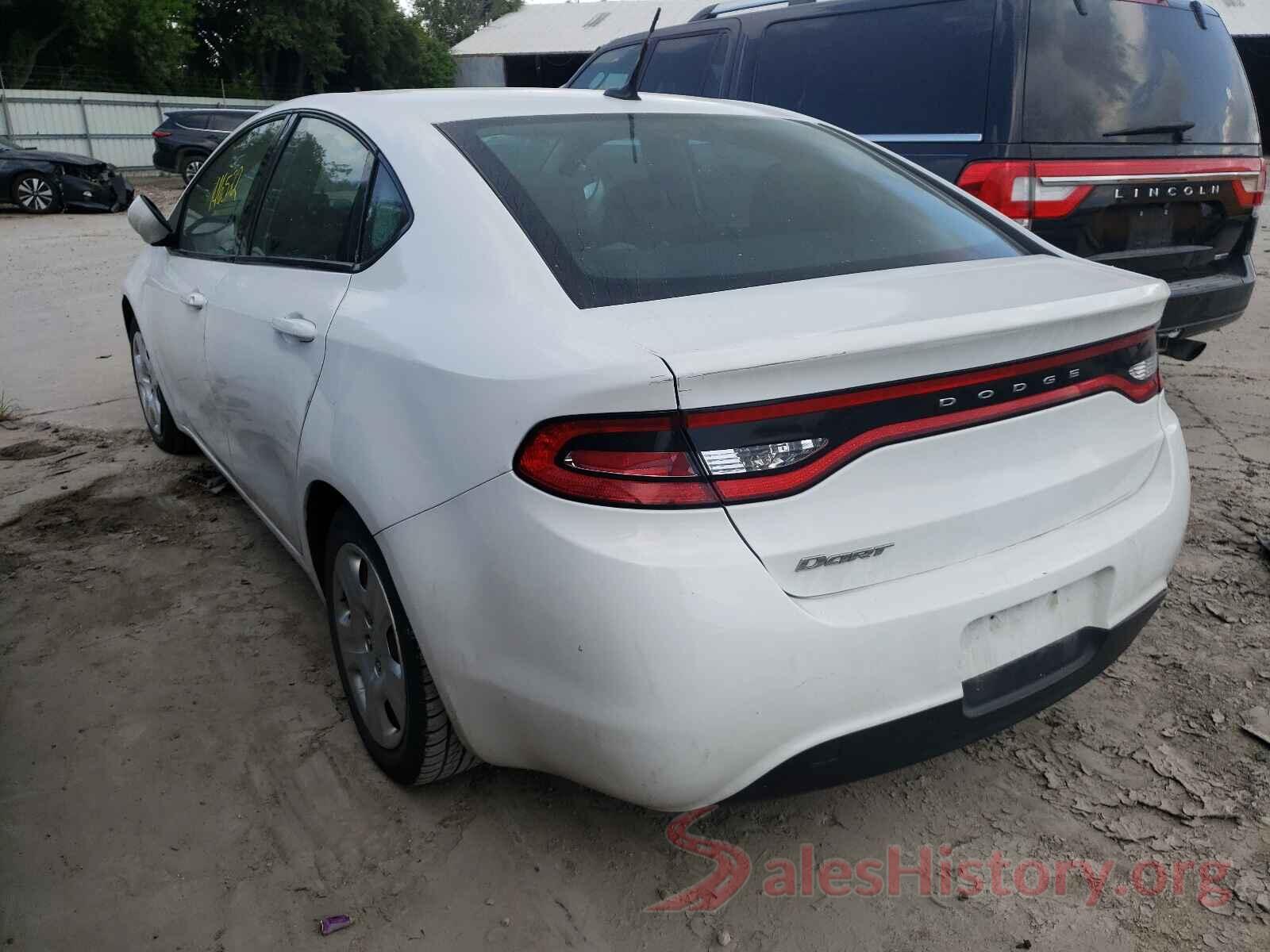 1C3CDFAA6GD703962 2016 DODGE DART