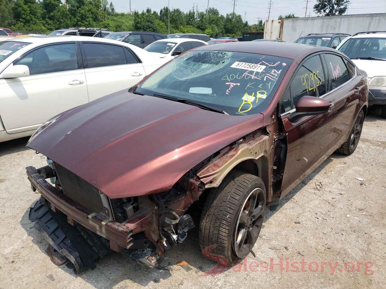 3FA6P0G76GR245104 2016 FORD FUSION