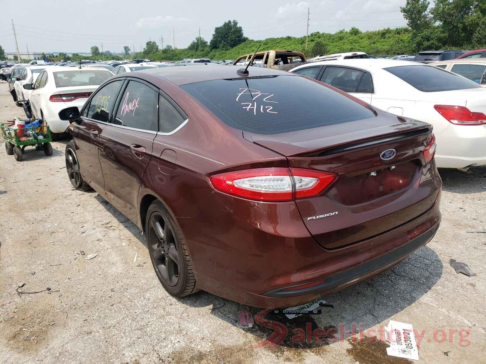 3FA6P0G76GR245104 2016 FORD FUSION