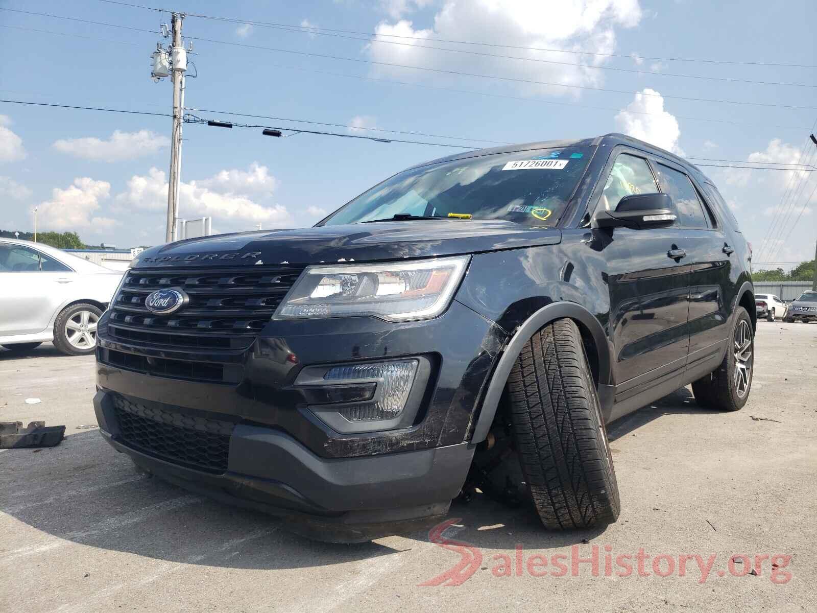 1FM5K8GT9GGA02776 2016 FORD EXPLORER