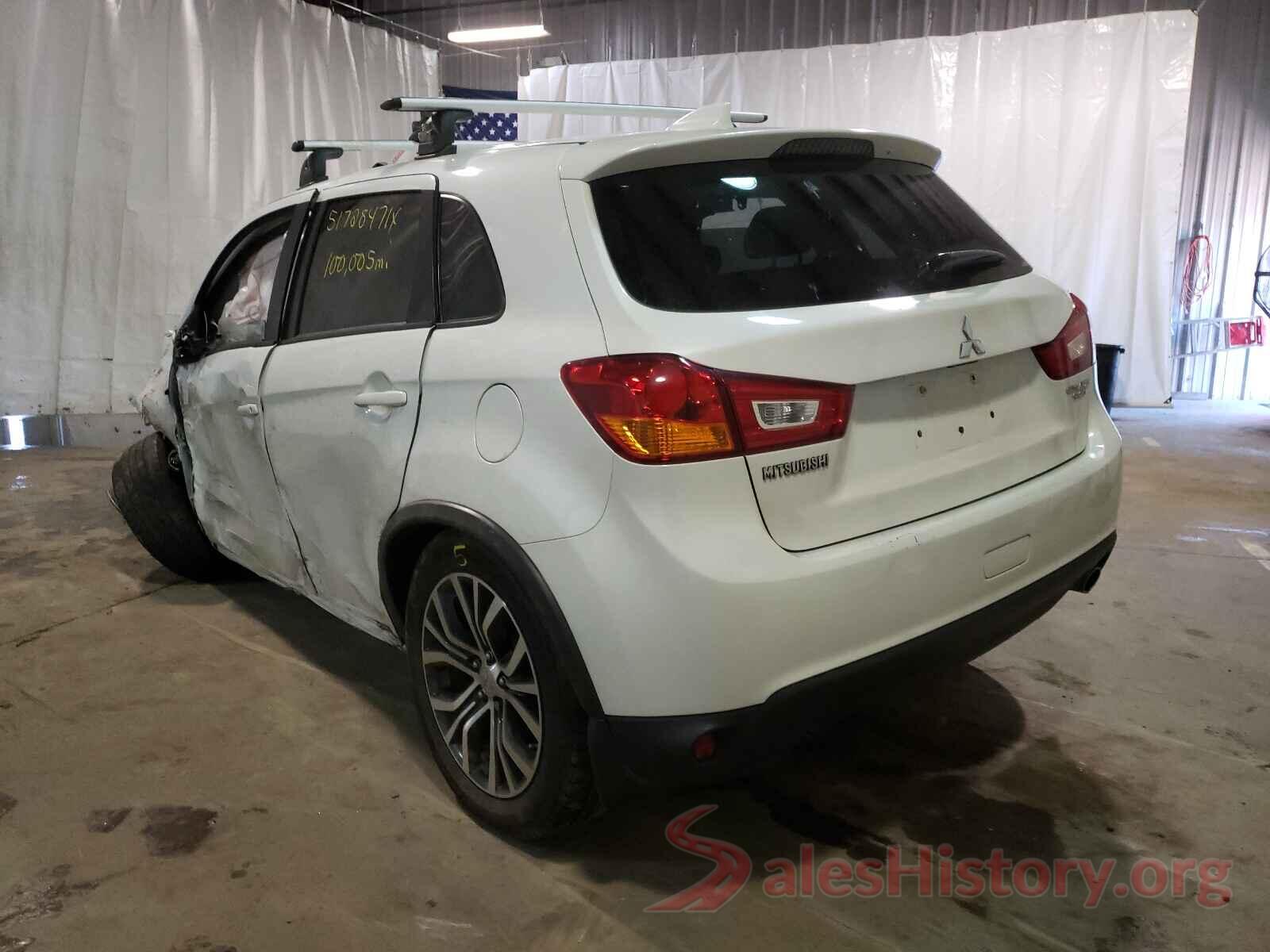 JA4AR3AU4HZ040662 2017 MITSUBISHI OUTLANDER