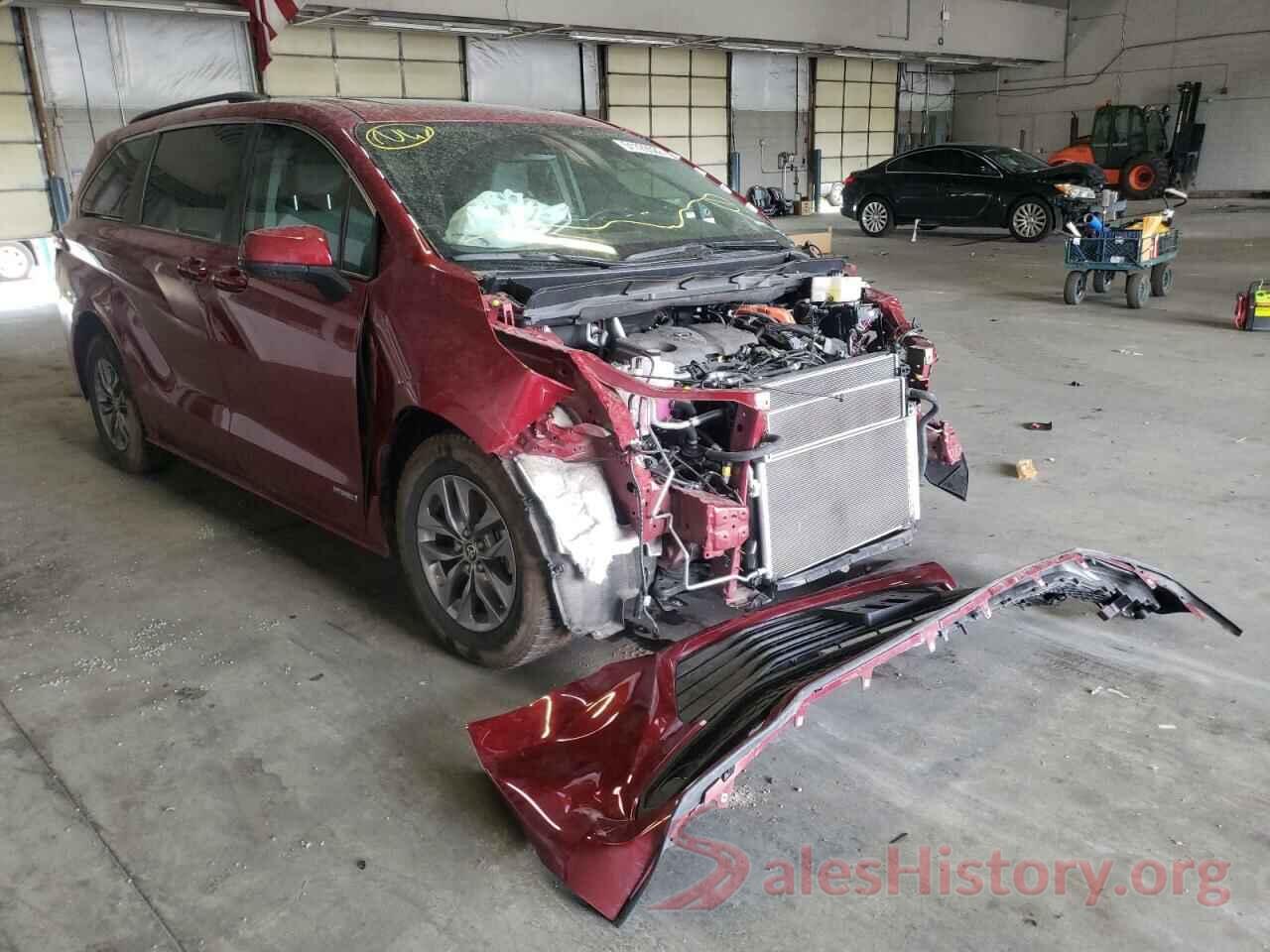 5TDBSKFC0MS020350 2021 TOYOTA SIENNA