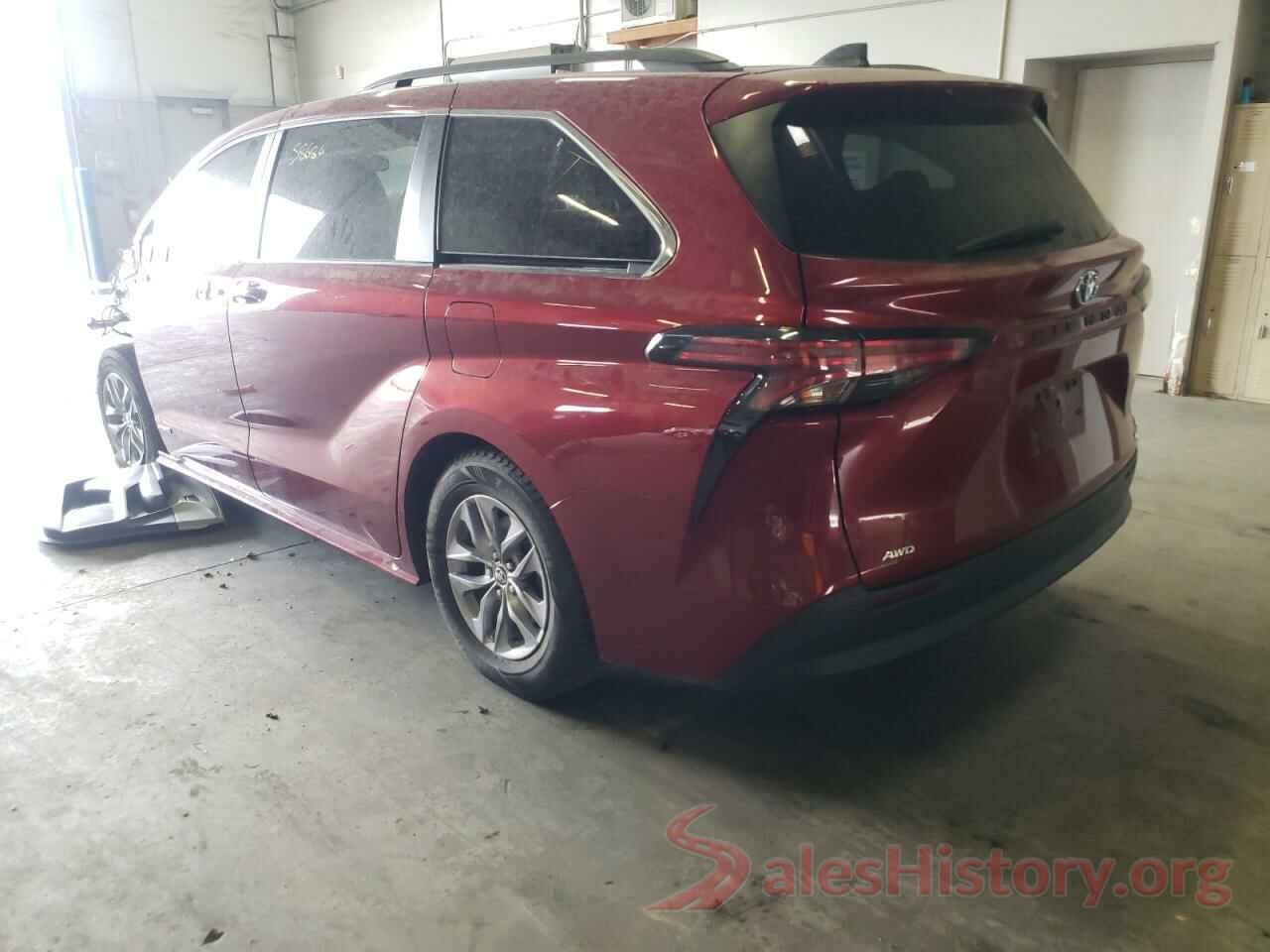 5TDBSKFC0MS020350 2021 TOYOTA SIENNA