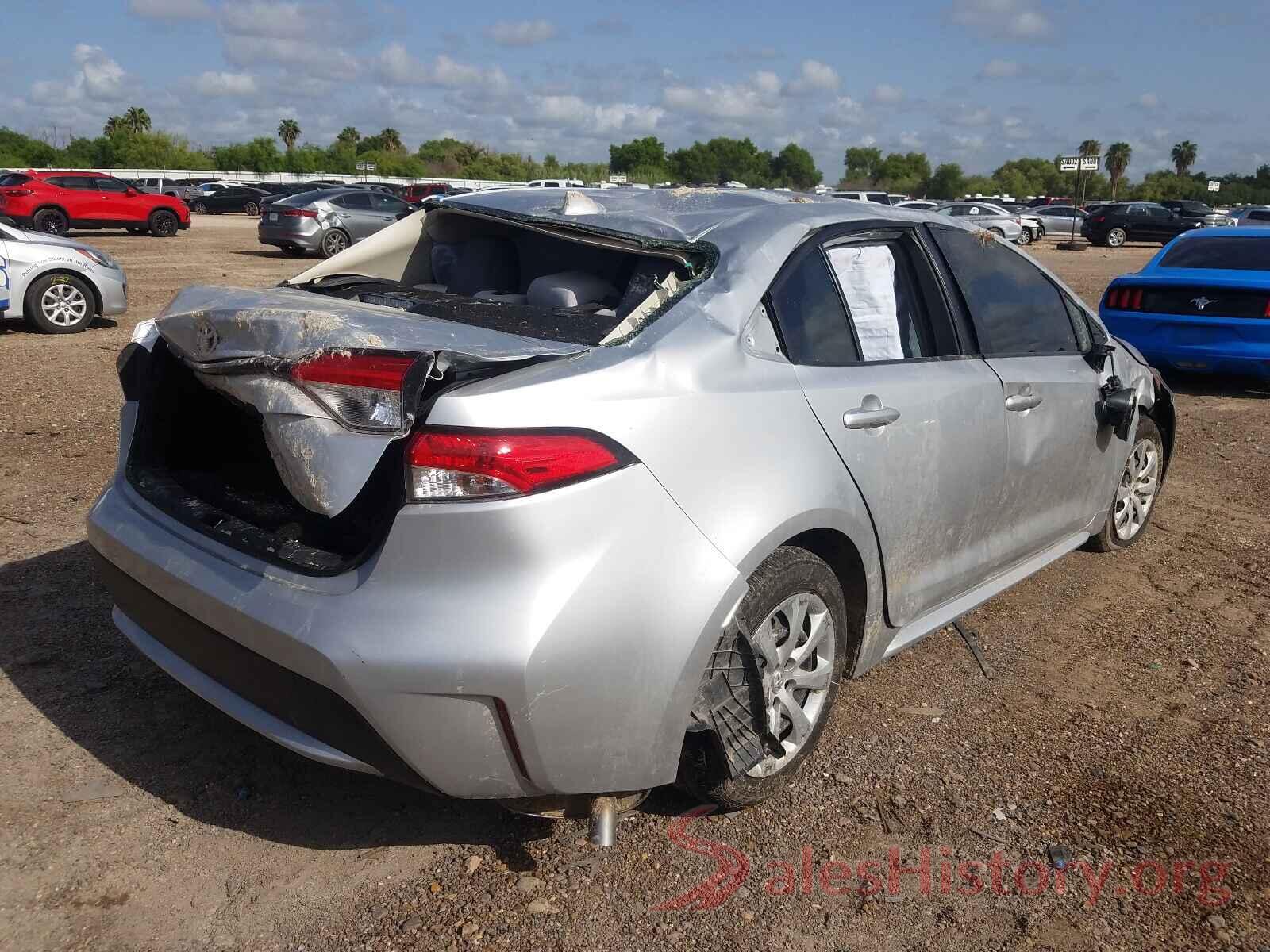 JTDEPRAE3LJ021276 2020 TOYOTA COROLLA