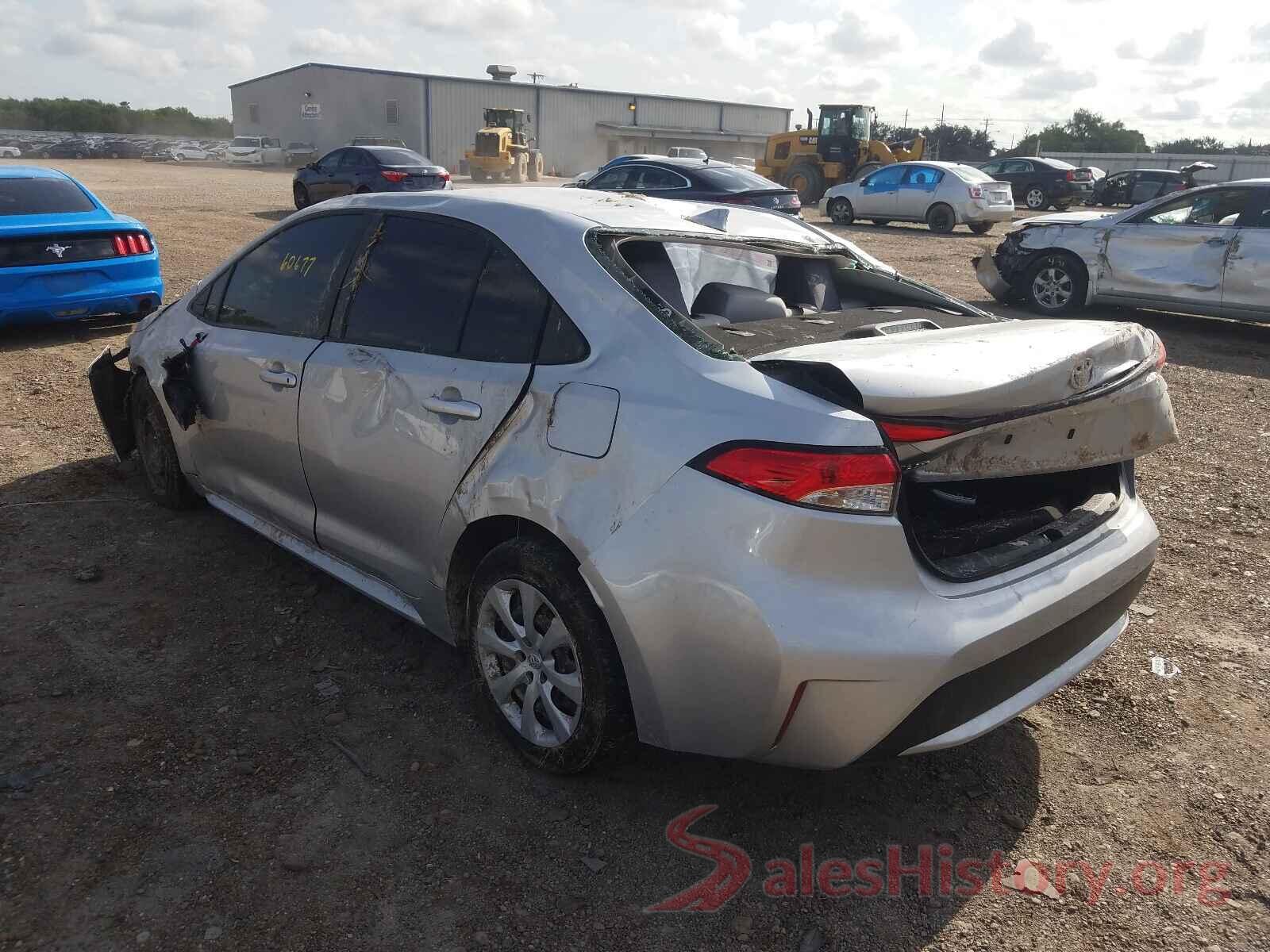 JTDEPRAE3LJ021276 2020 TOYOTA COROLLA