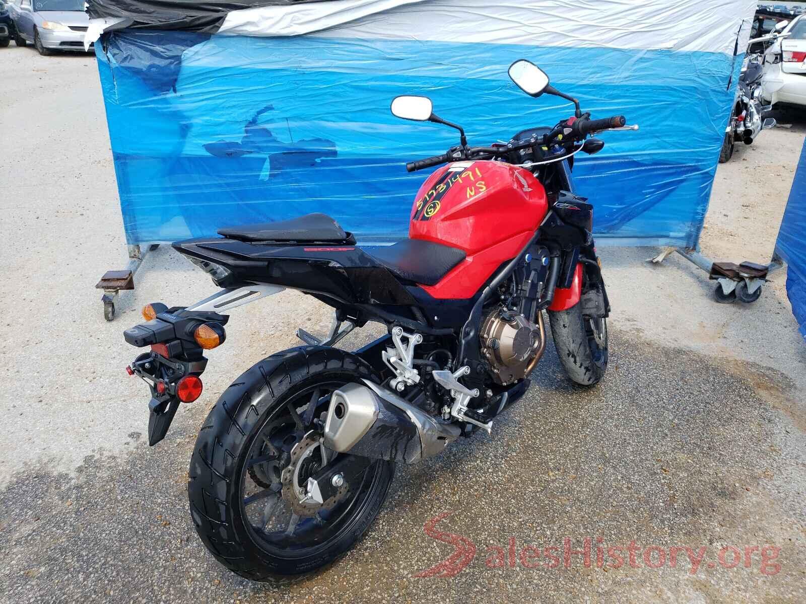 MLHPC4566H5400652 2017 HONDA CB CYCLE