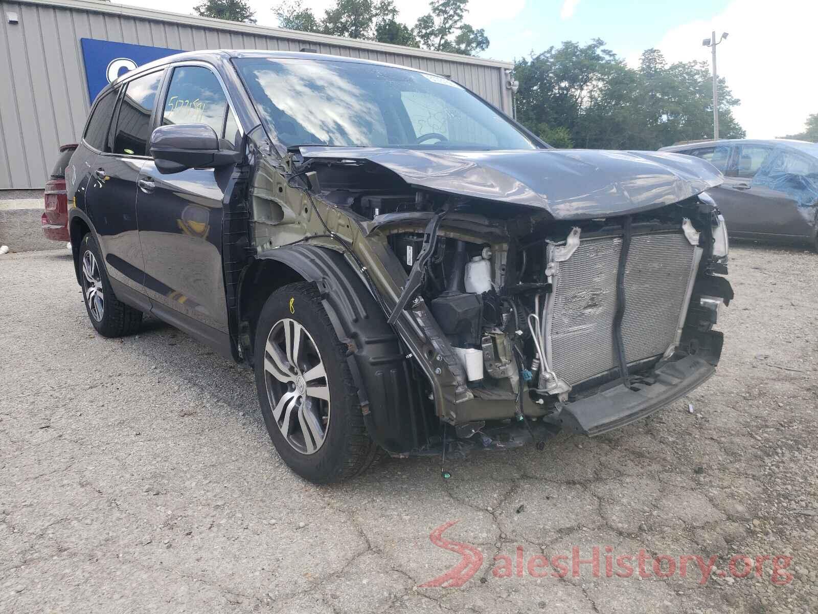 5FNYF6H5XHB019429 2017 HONDA PILOT