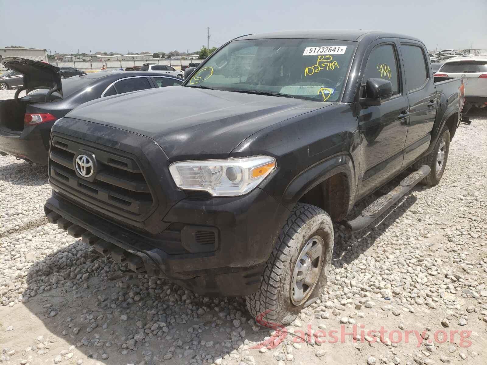 5TFAX5GN4HX102709 2017 TOYOTA TACOMA