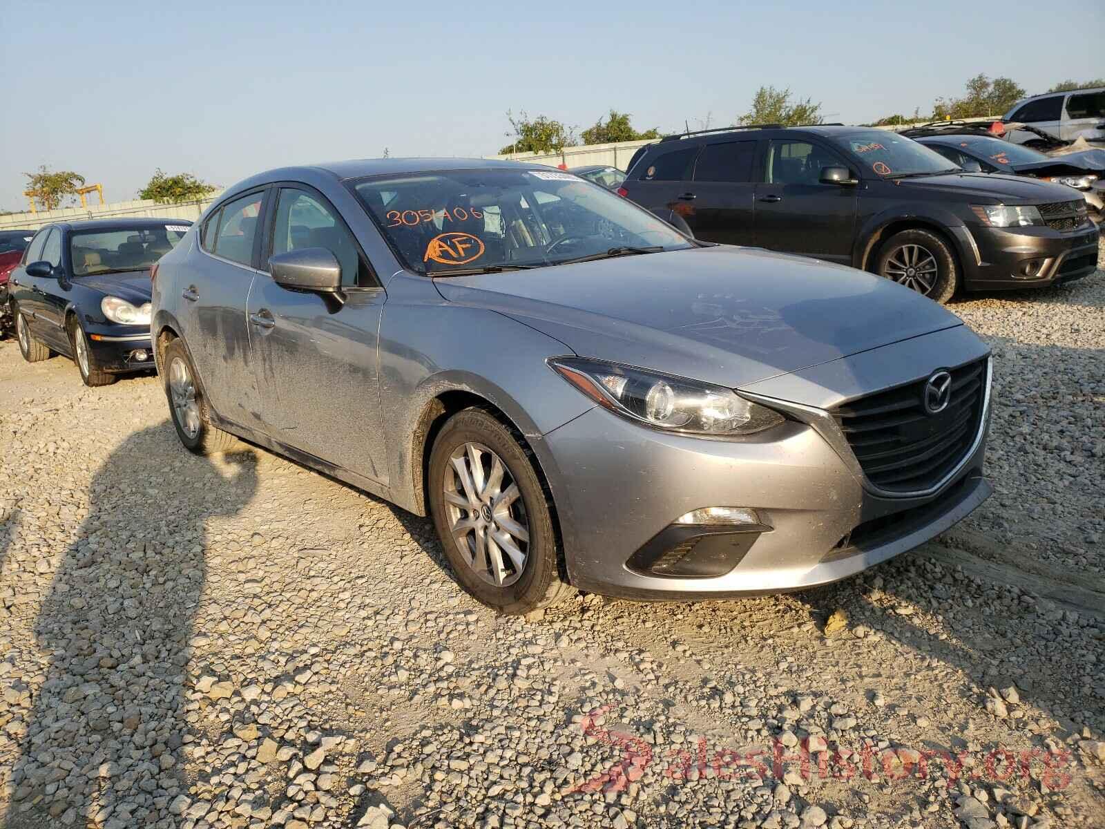 3MZBM1U78GM305406 2016 MAZDA 3