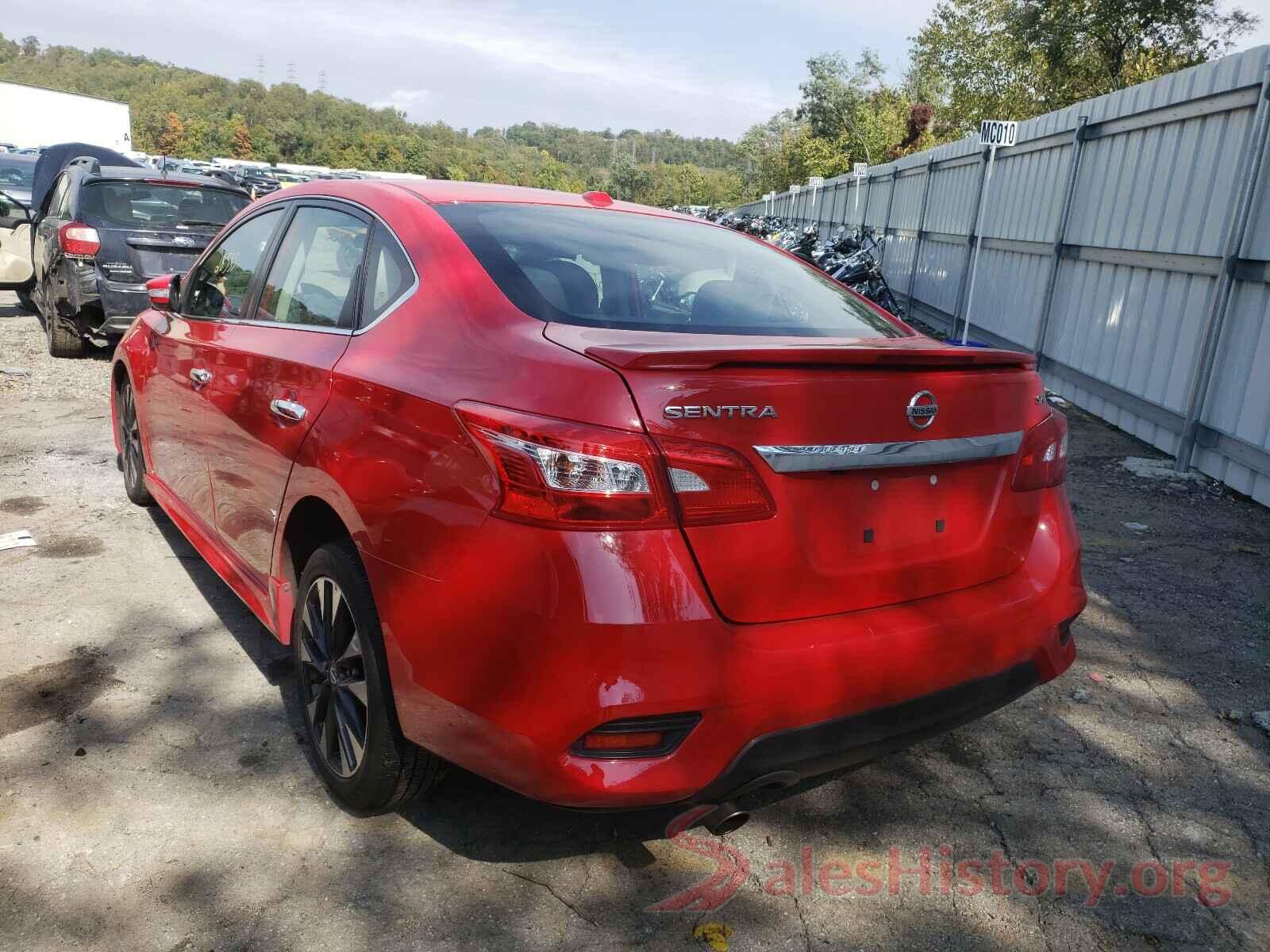 3N1AB7AP8KY338504 2019 NISSAN SENTRA