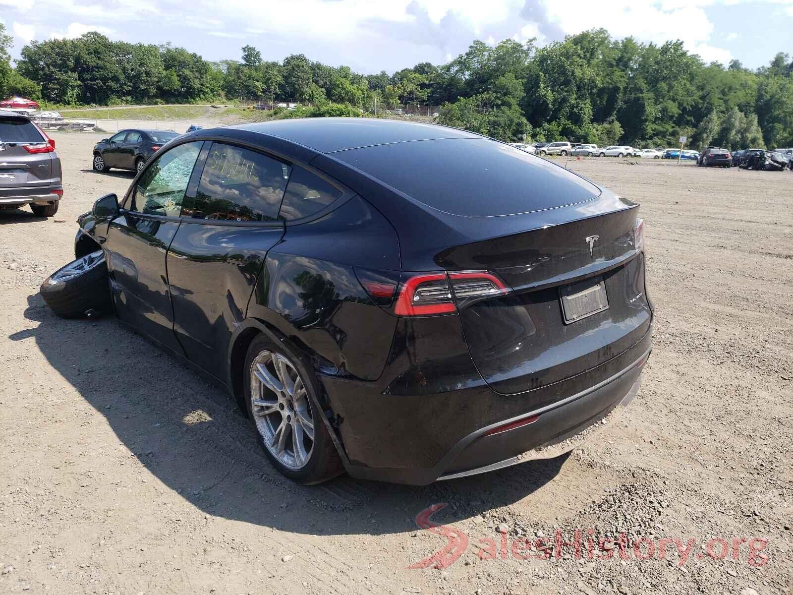 5YJYGDEE2MF086008 2021 TESLA MODEL Y