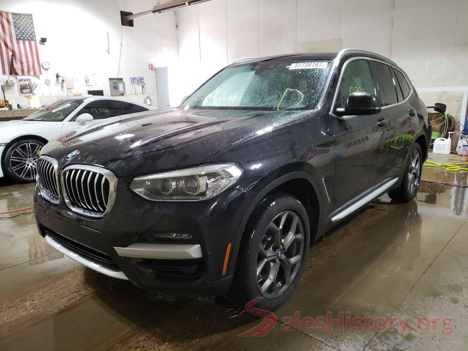 5UXTY5C01M9E99635 2021 BMW X3