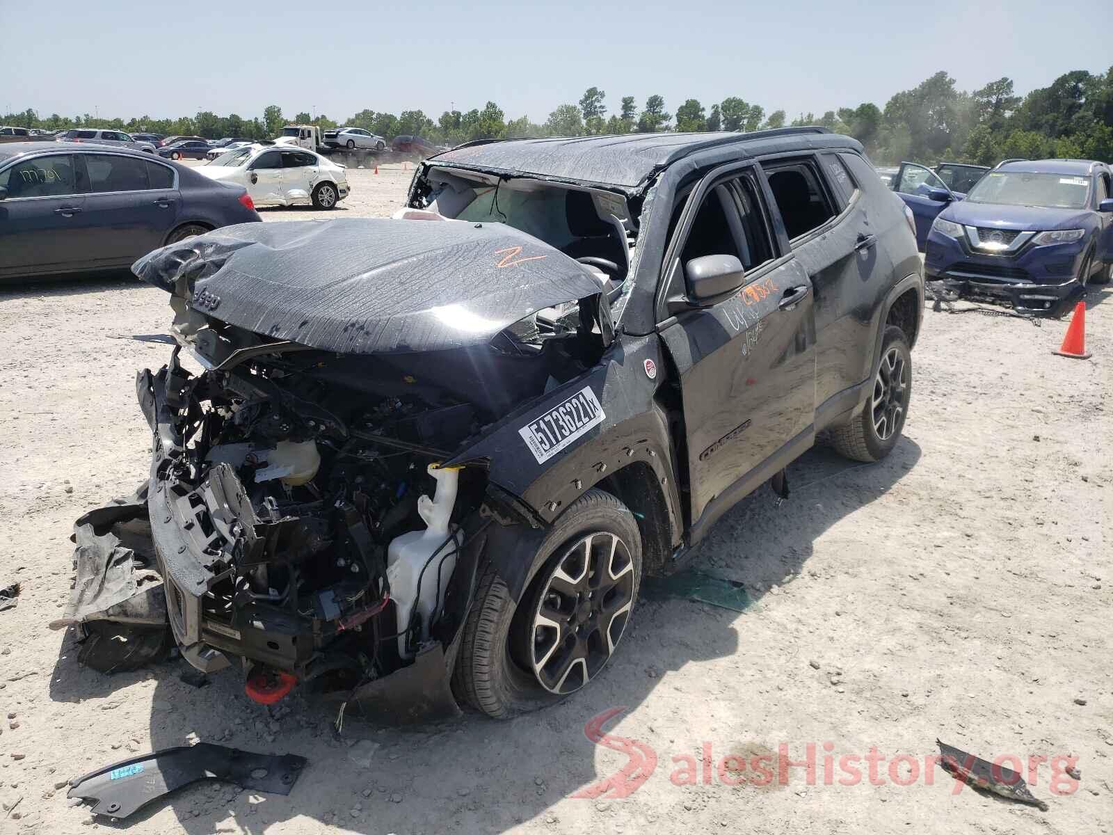 3C4NJDDBXLT200039 2020 JEEP COMPASS