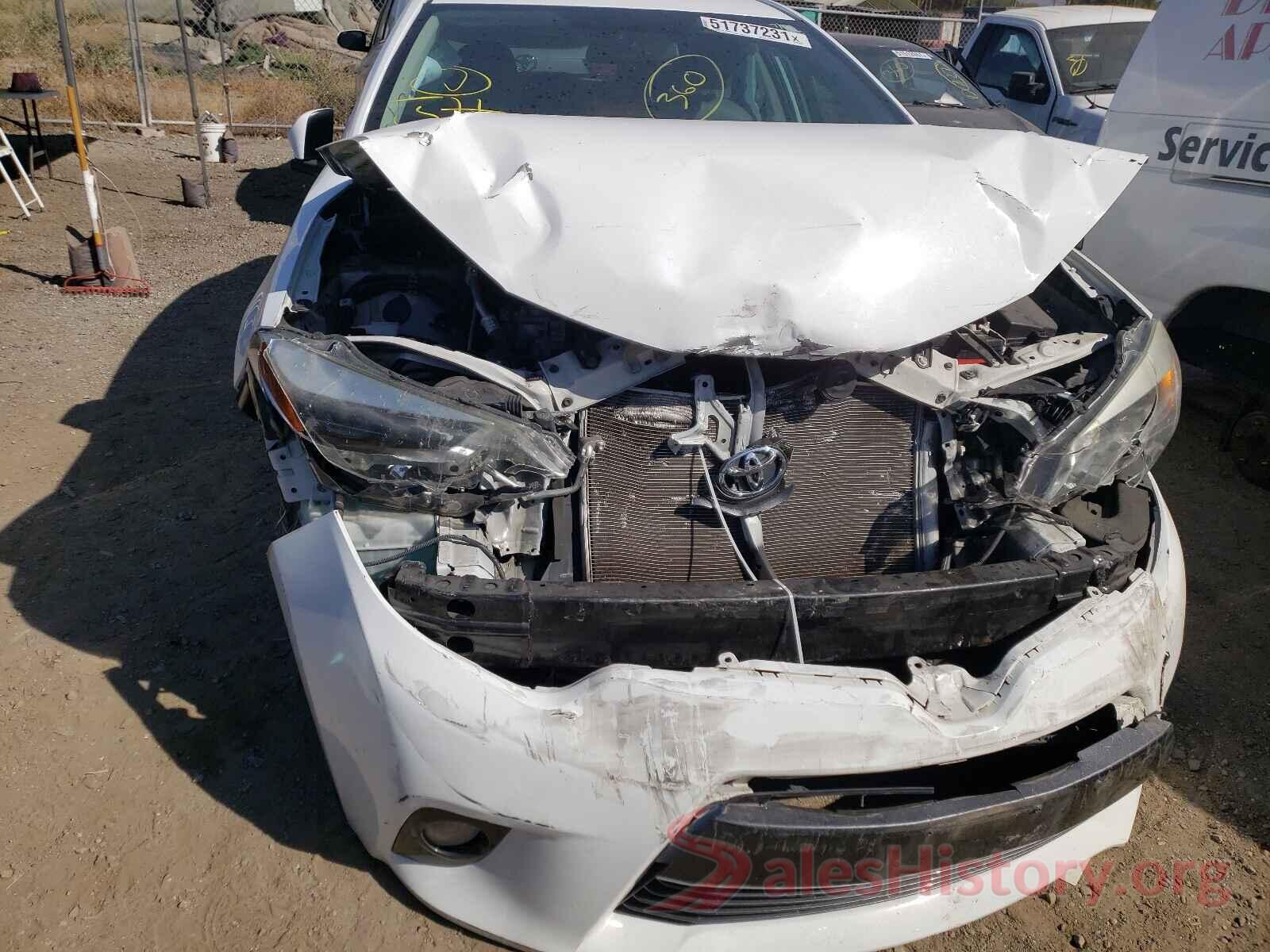 5YFBURHE7GP432473 2016 TOYOTA COROLLA