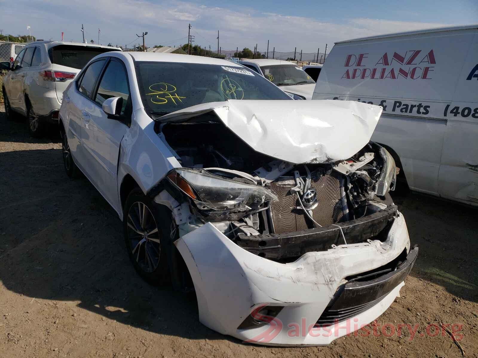 5YFBURHE7GP432473 2016 TOYOTA COROLLA