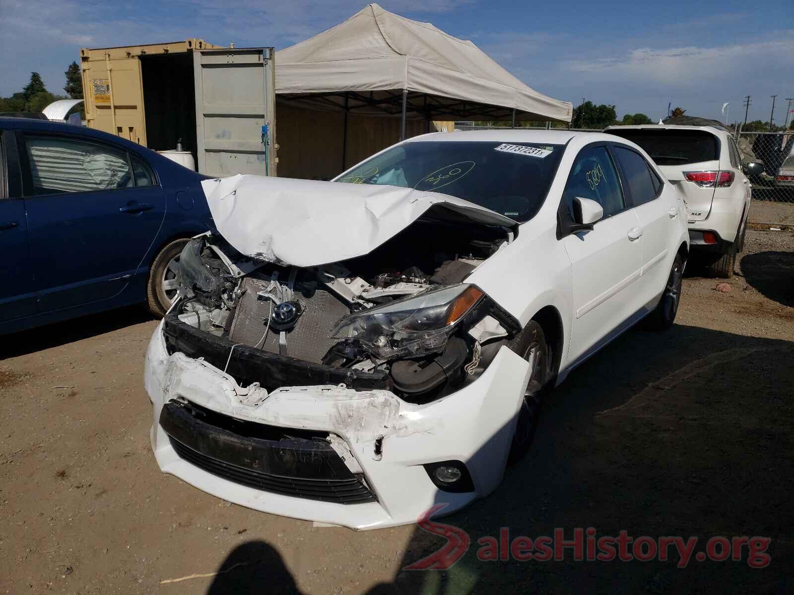 5YFBURHE7GP432473 2016 TOYOTA COROLLA