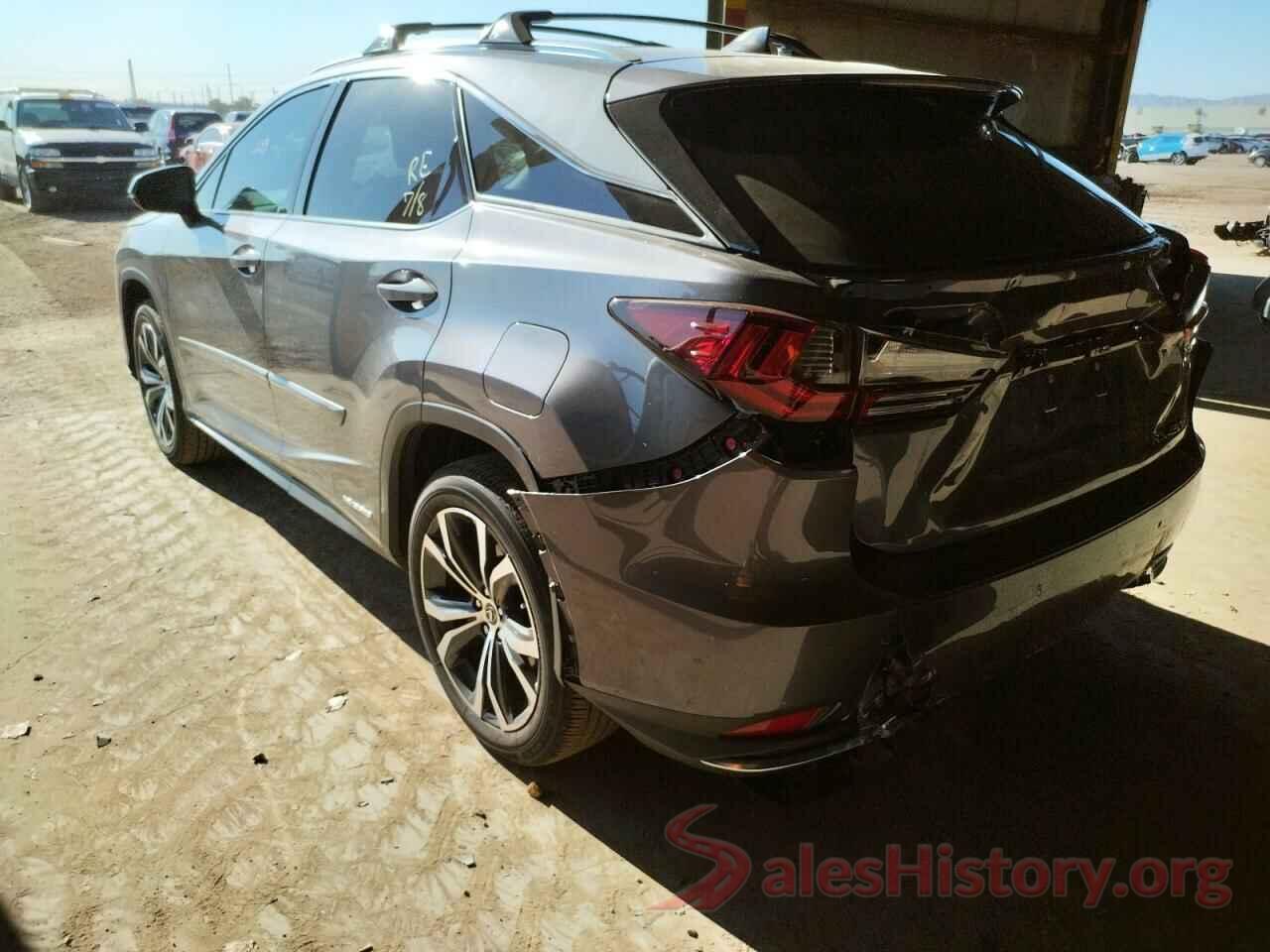 2T2HGMDAXNC076567 2022 LEXUS RX450