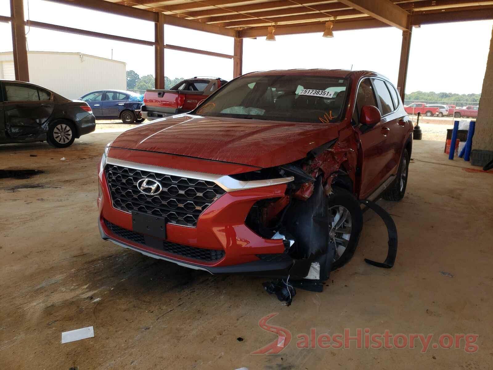 5NMS23AD1KH038300 2019 HYUNDAI SANTA FE