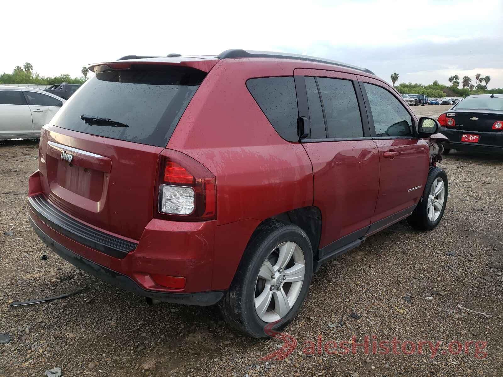 1C4NJCBA3HD147671 2017 JEEP COMPASS