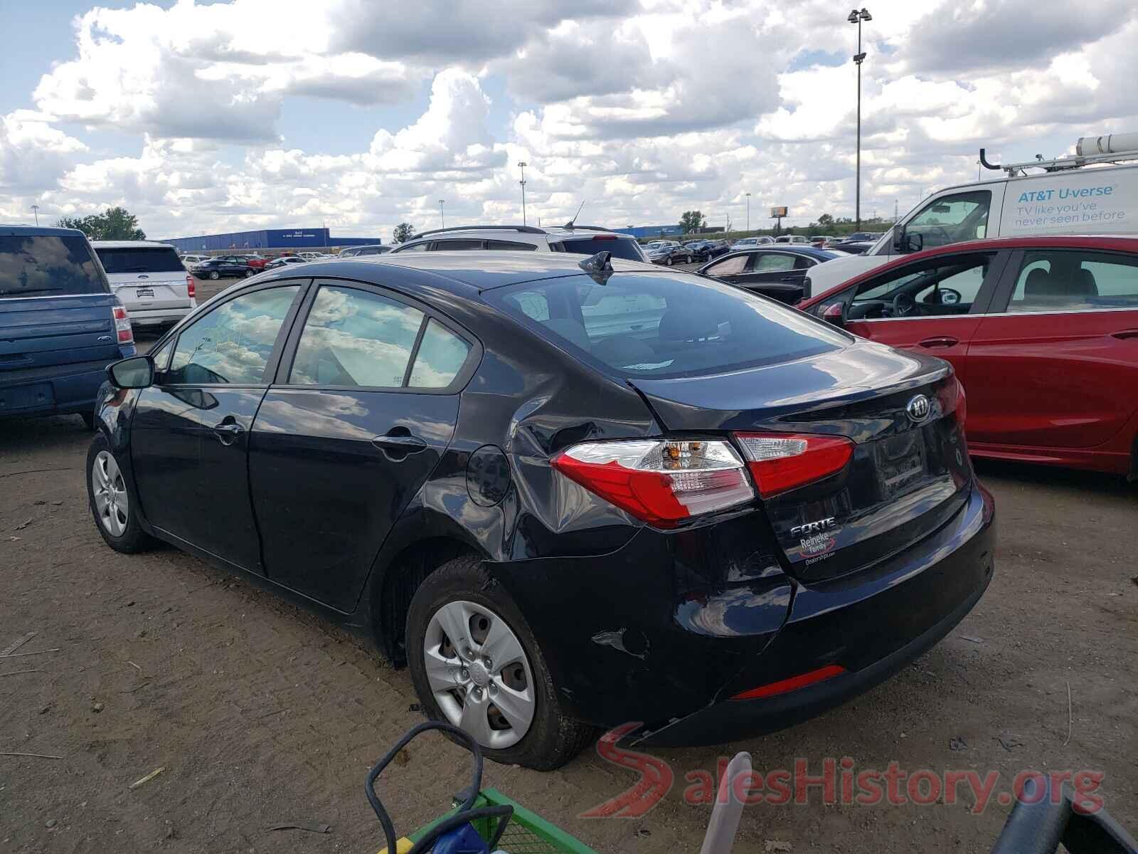 KNAFK4A60G5562957 2016 KIA FORTE