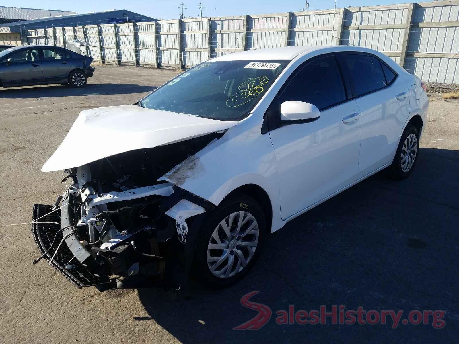 2T1BURHE8JC037208 2018 TOYOTA COROLLA