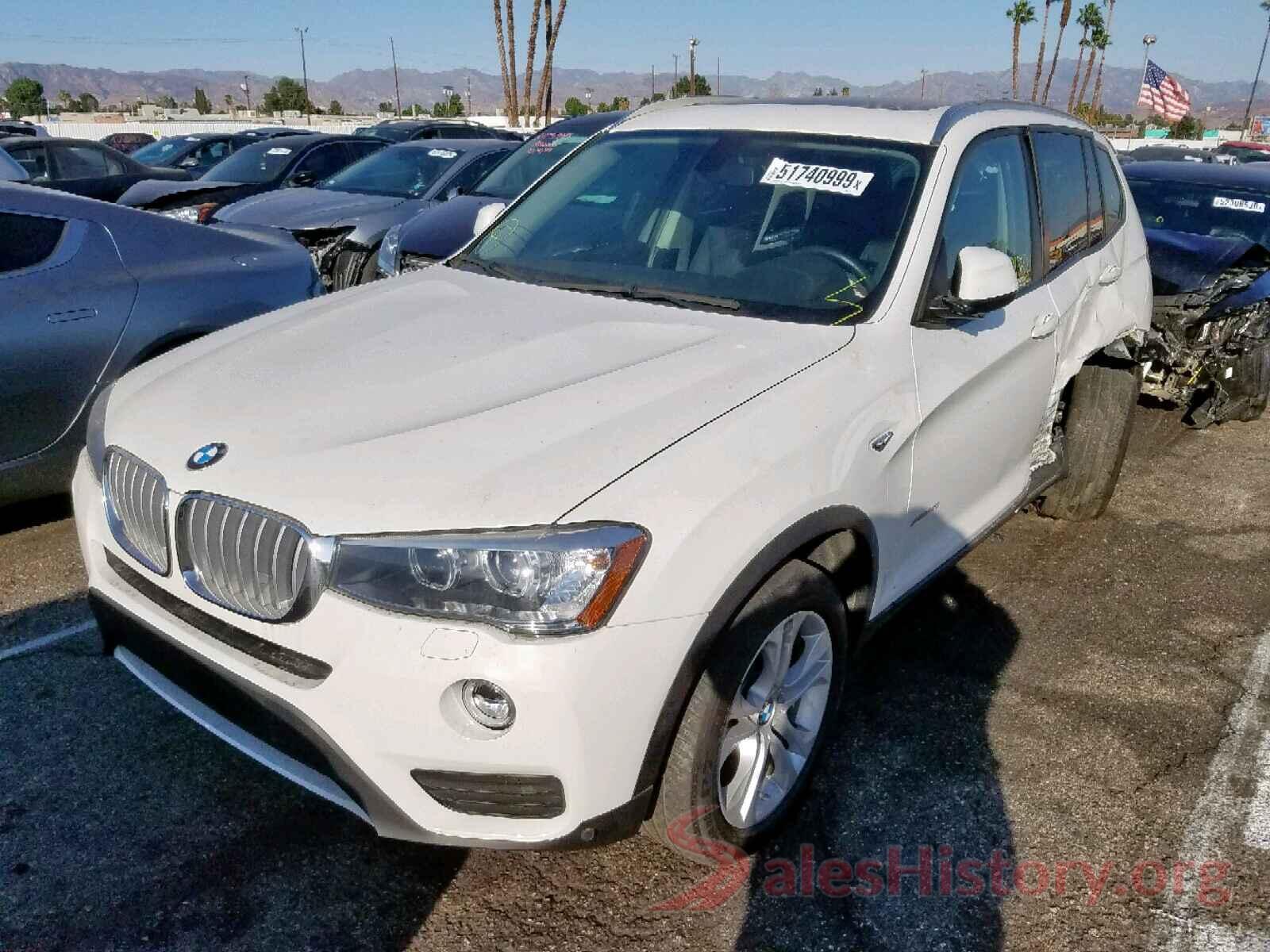 5UXWX7C53H0U40617 2017 BMW X3