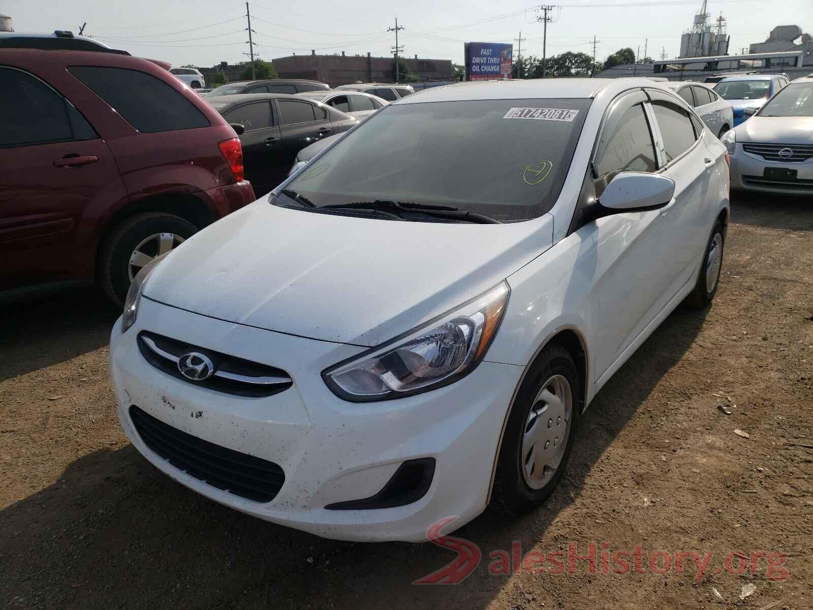 KMHCT4AE7HU246551 2017 HYUNDAI ACCENT