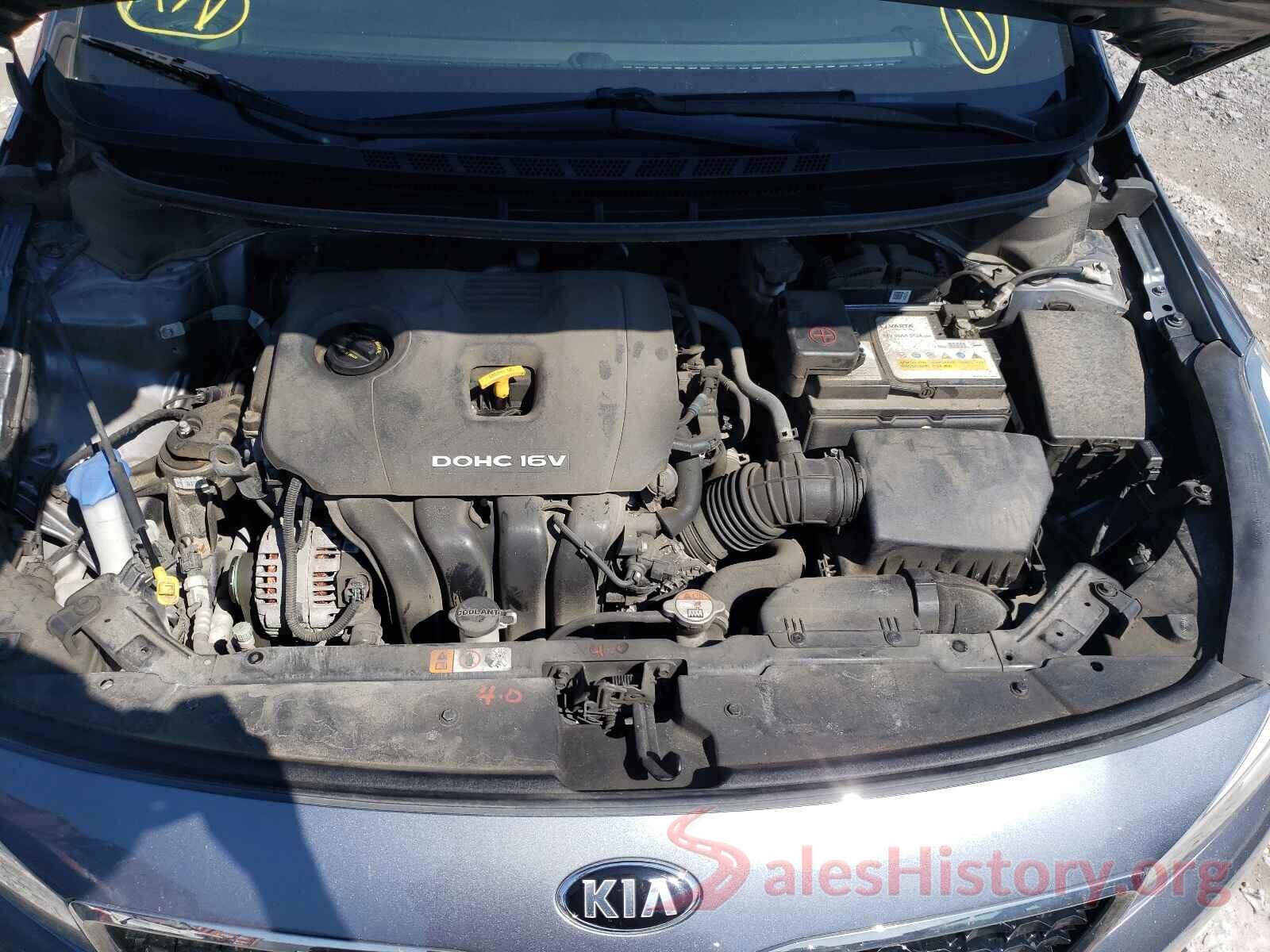 3KPFL4A7XJE186465 2018 KIA FORTE