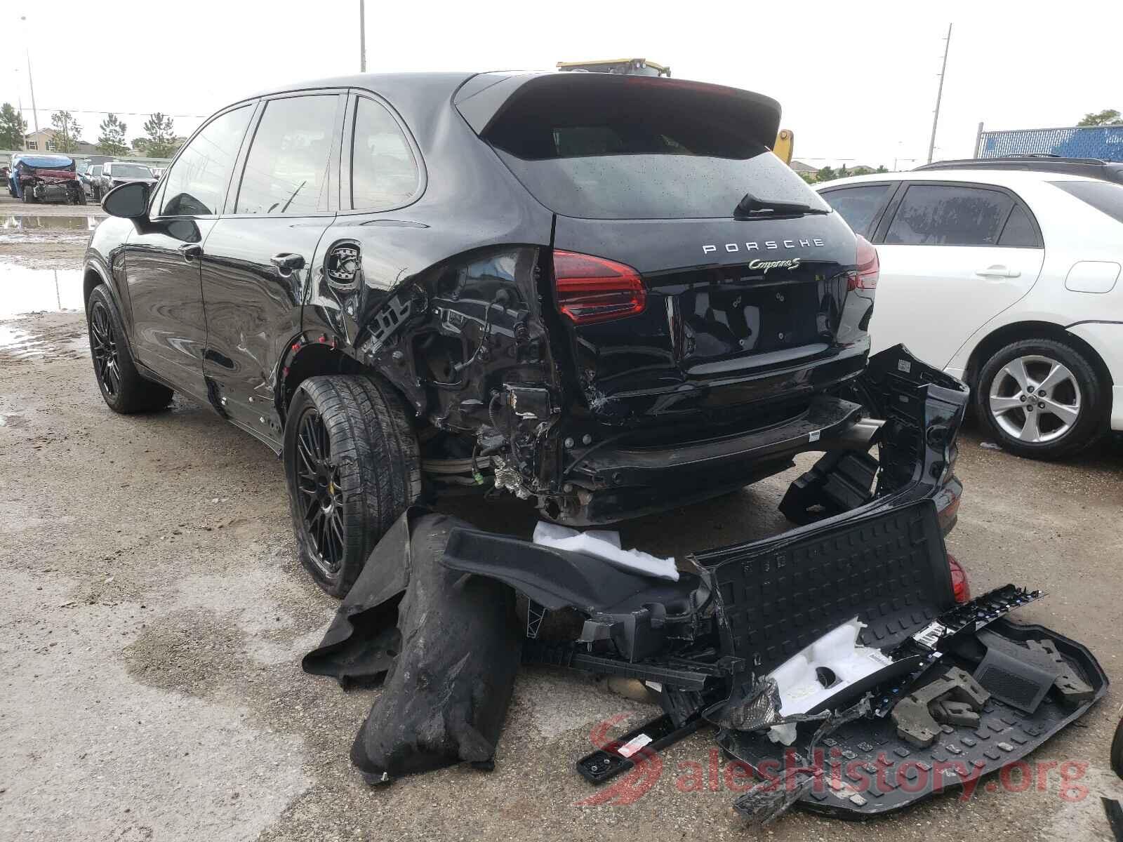 WP1AE2A27HLA73036 2017 PORSCHE CAYENNE