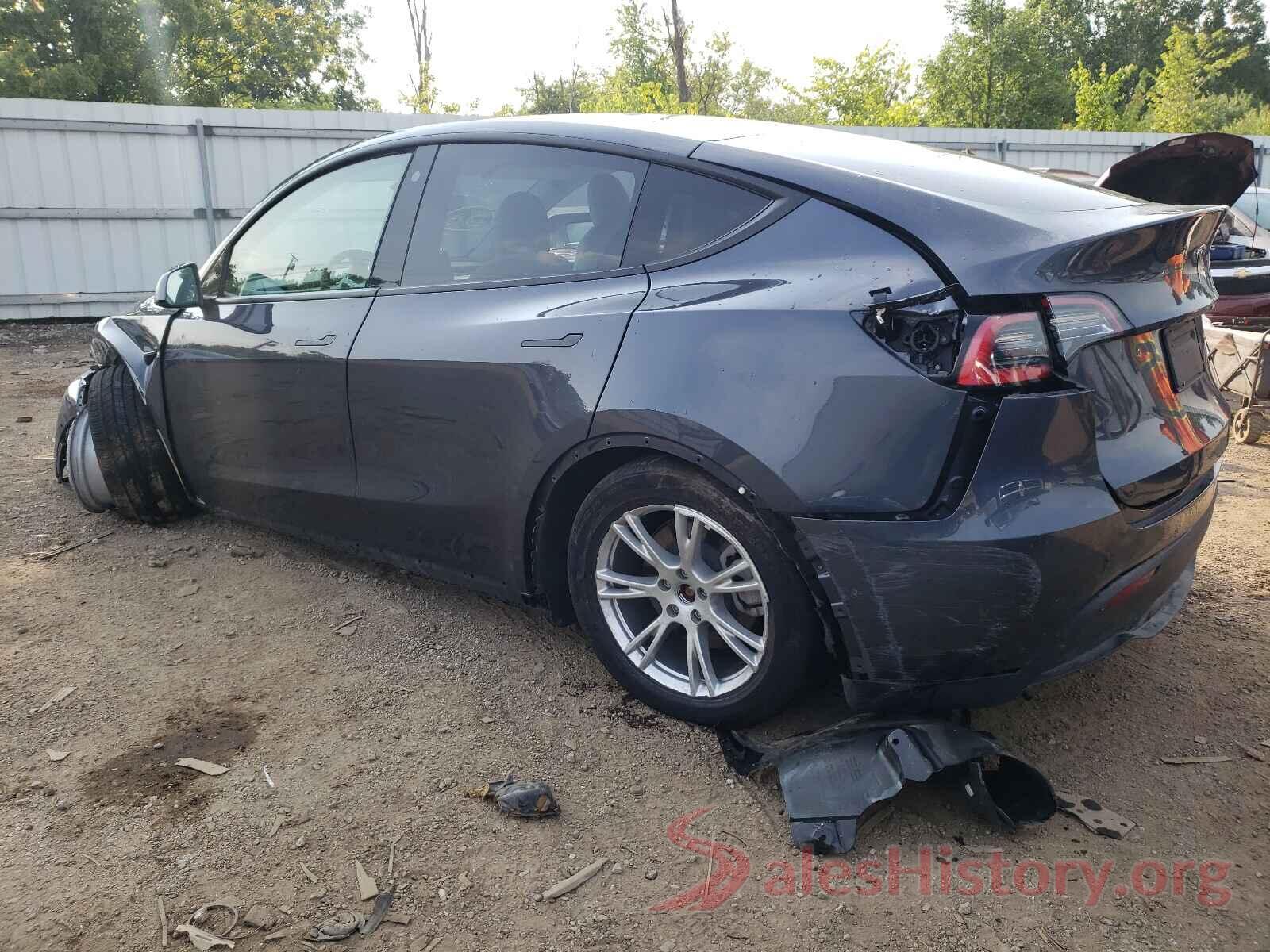 5YJYGDEE2MF107018 2021 TESLA MODEL Y