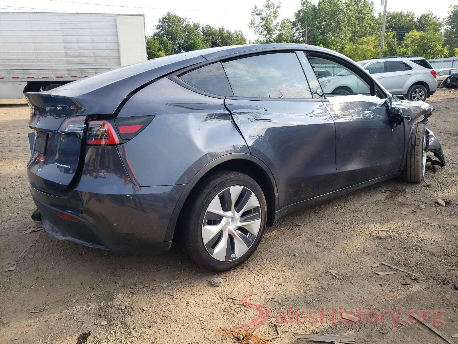 5YJYGDEE2MF107018 2021 TESLA MODEL Y