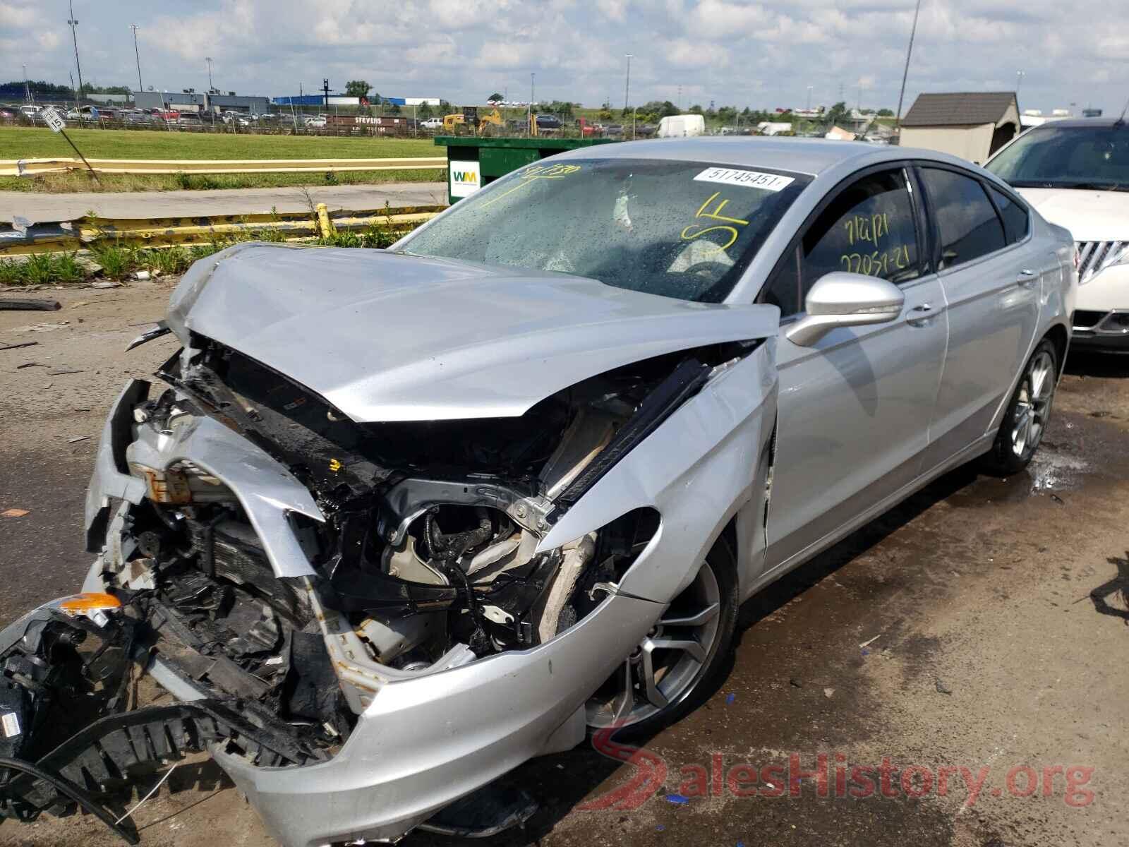 3FA6P0HD9HR263764 2017 FORD FUSION