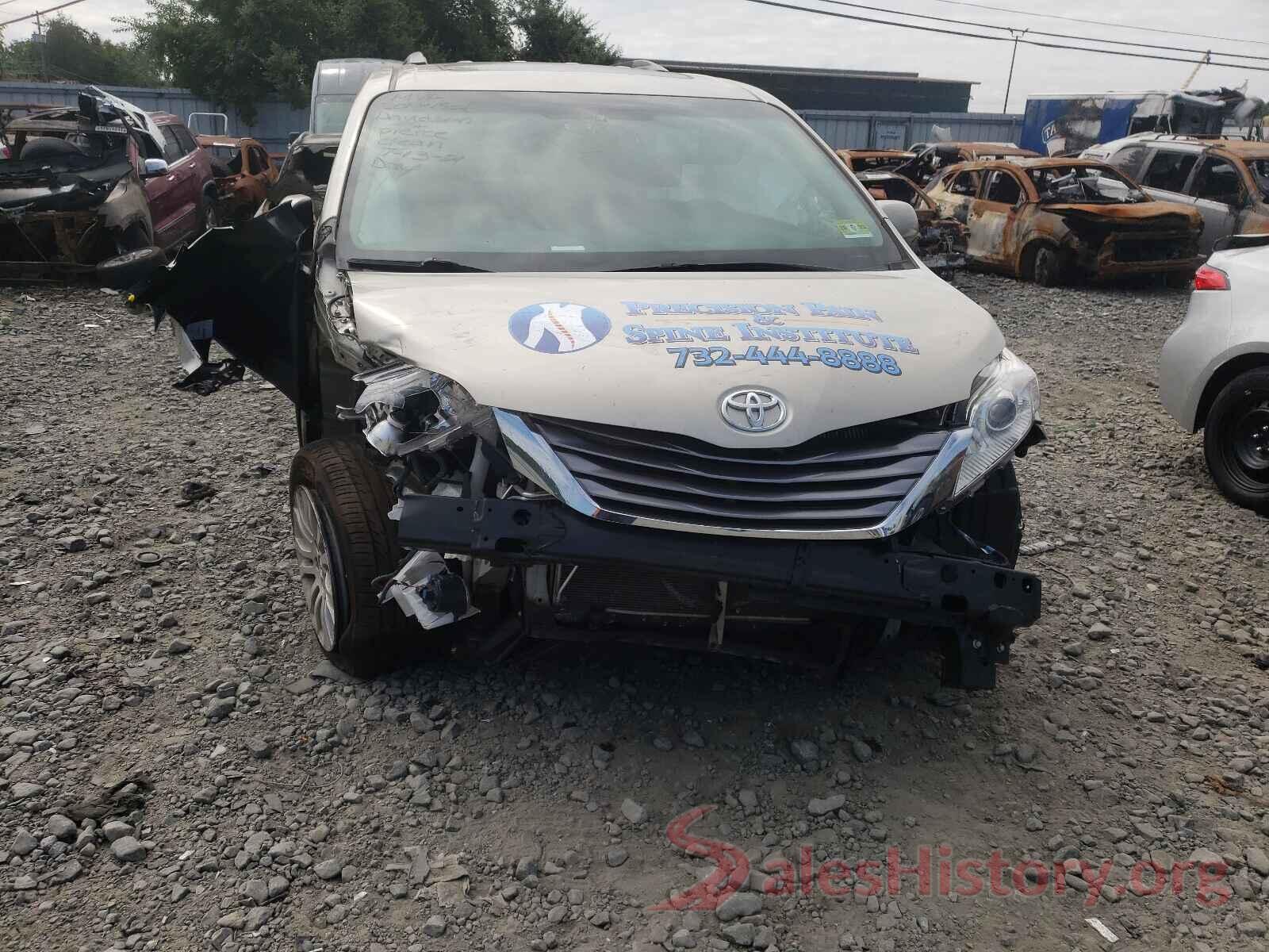 5TDYK3DC7GS697371 2016 TOYOTA SIENNA