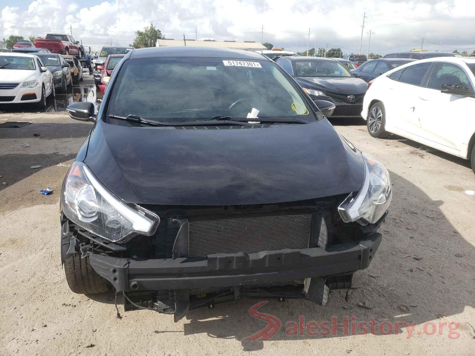 KNAFK5A87G5643901 2016 KIA FORTE