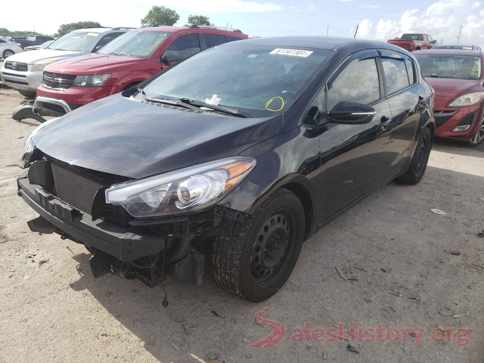 KNAFK5A87G5643901 2016 KIA FORTE