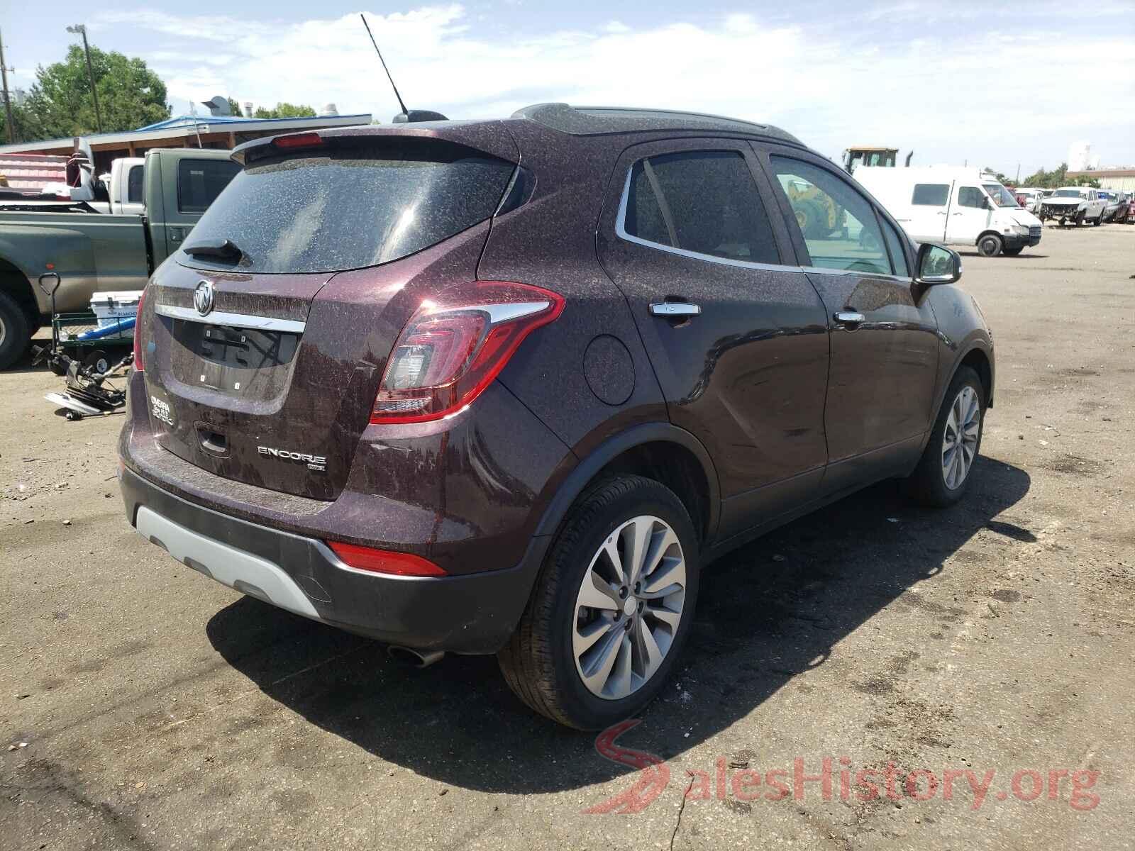 KL4CJESBXJB697585 2018 BUICK ENCORE