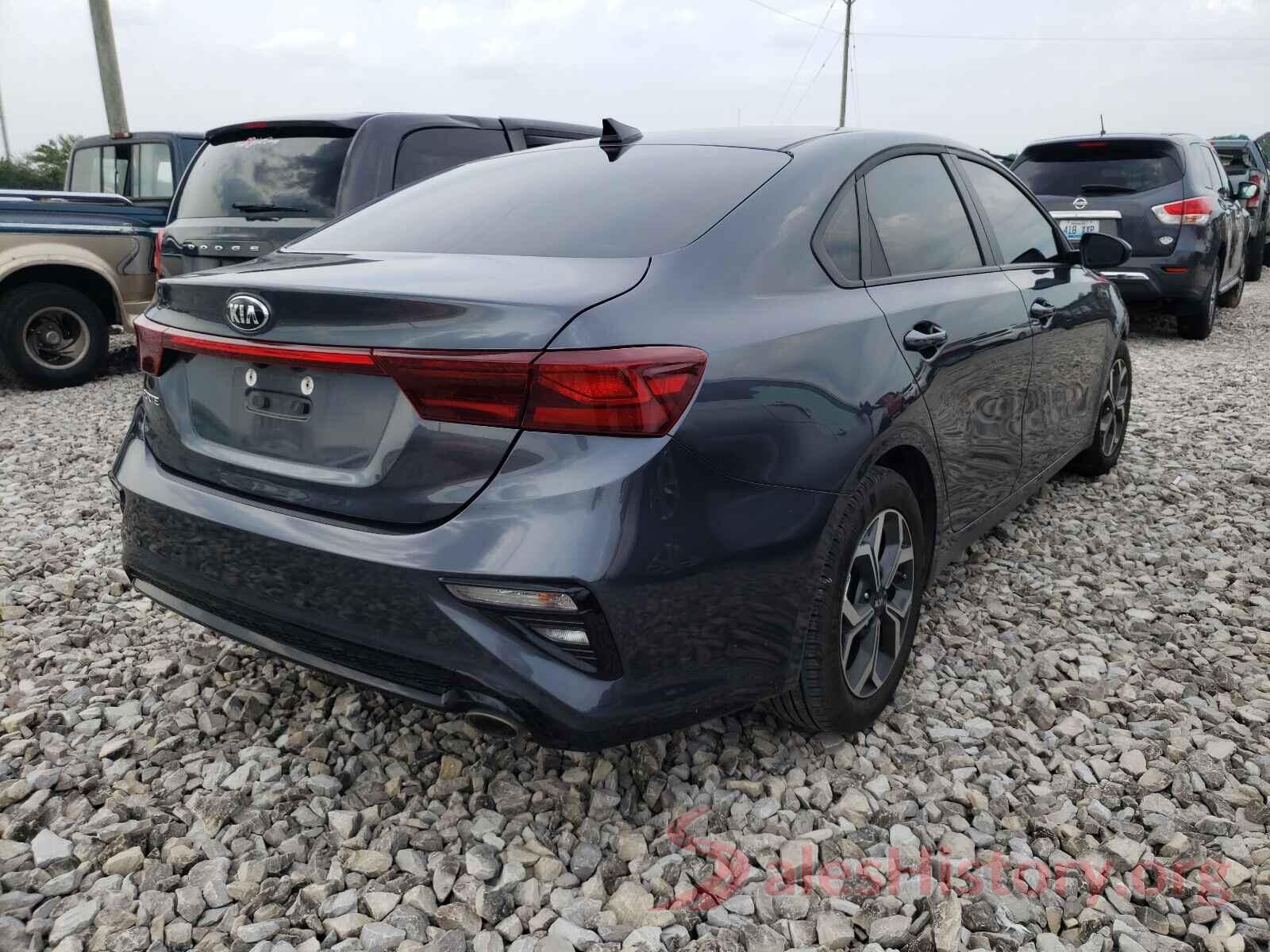 3KPF24AD3LE183130 2020 KIA FORTE