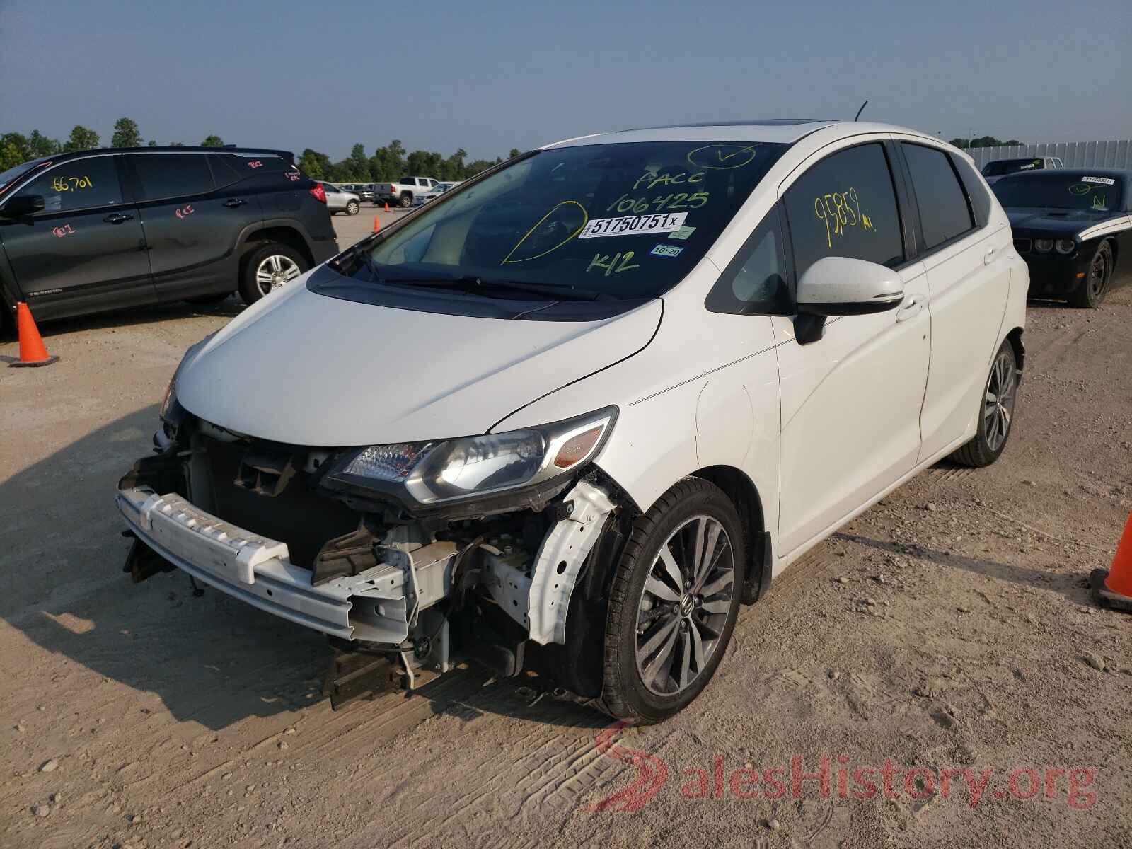 JHMGK5H96HS020051 2017 HONDA FIT