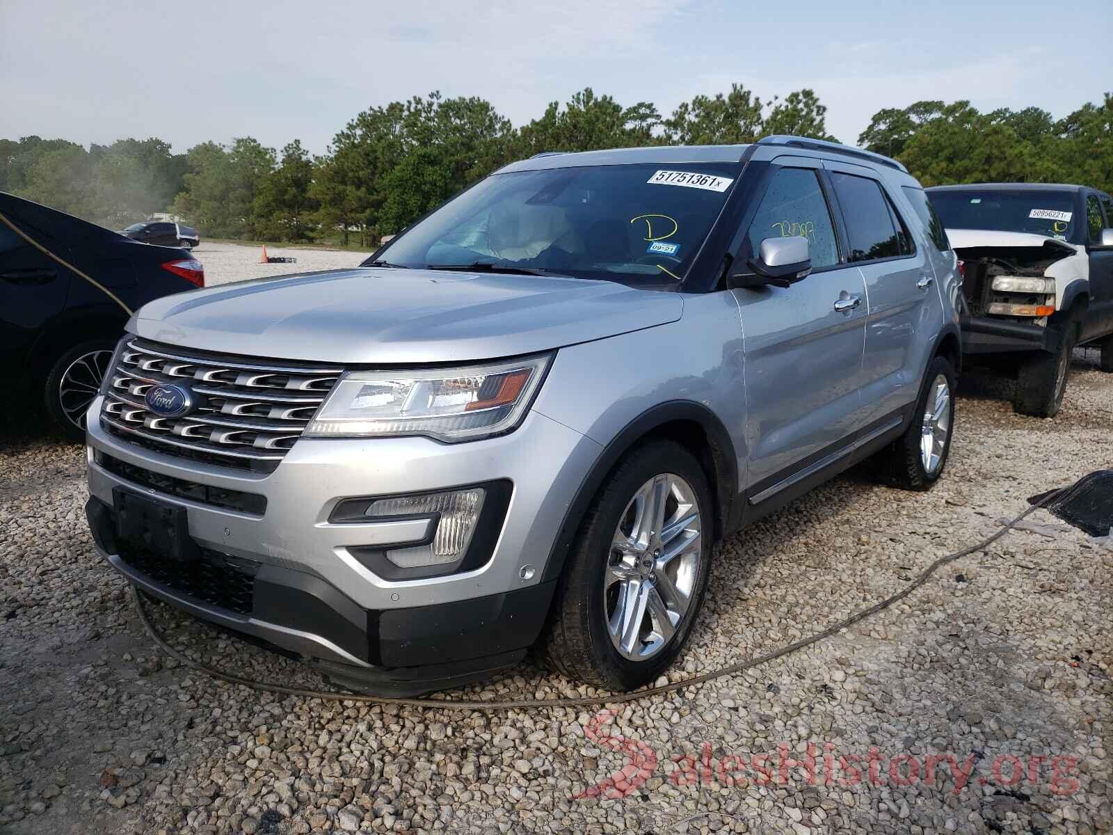 1FM5K7F89HGD85904 2017 FORD EXPLORER