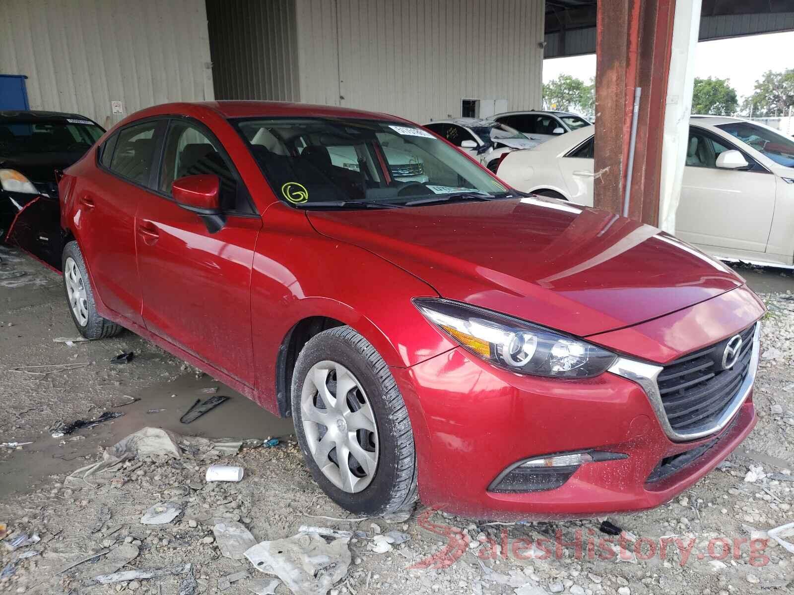 3MZBN1U7XJM222581 2018 MAZDA 3