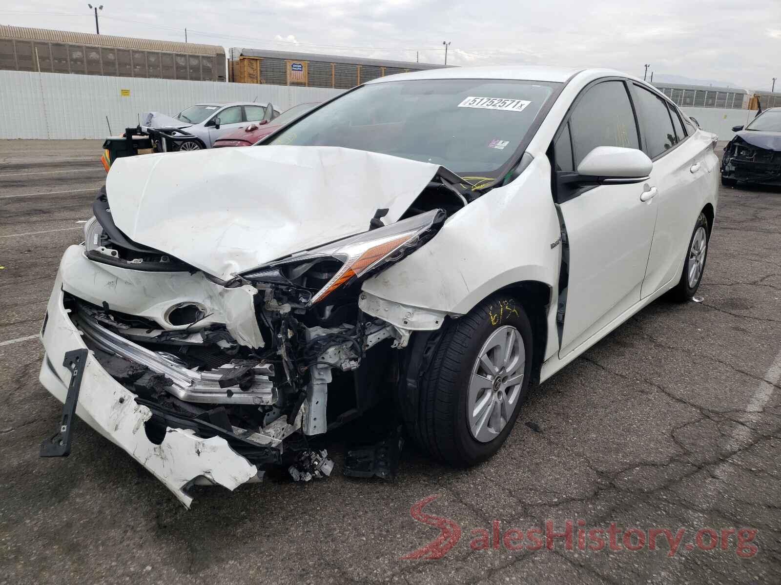 JTDKBRFU1G3023541 2016 TOYOTA PRIUS