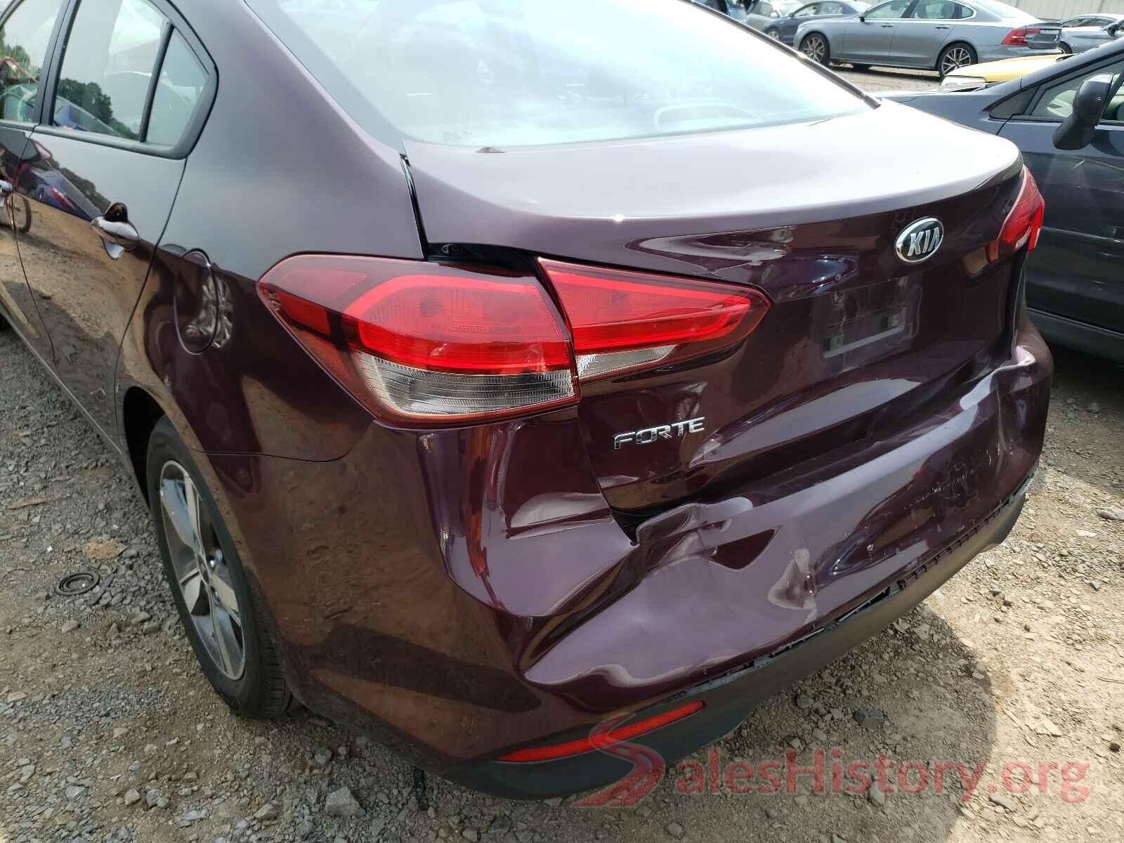 3KPFL4A77JE244872 2018 KIA FORTE