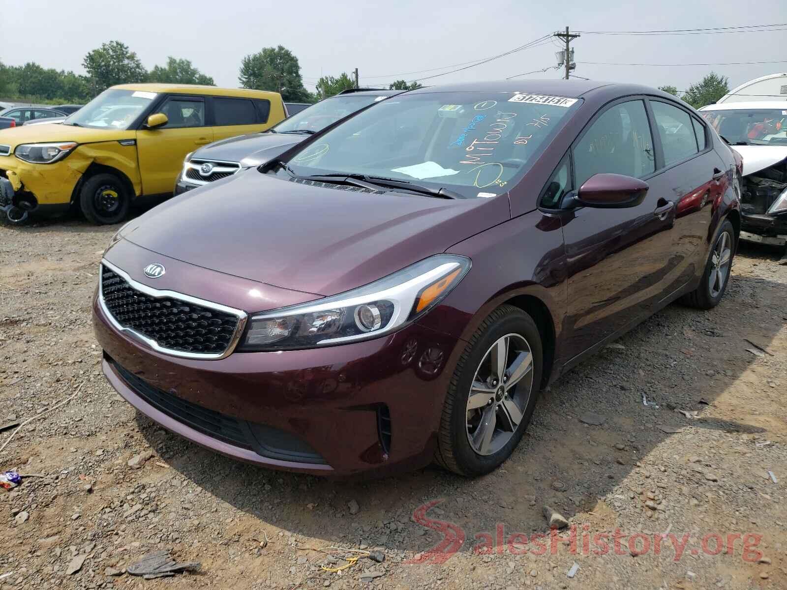 3KPFL4A77JE244872 2018 KIA FORTE