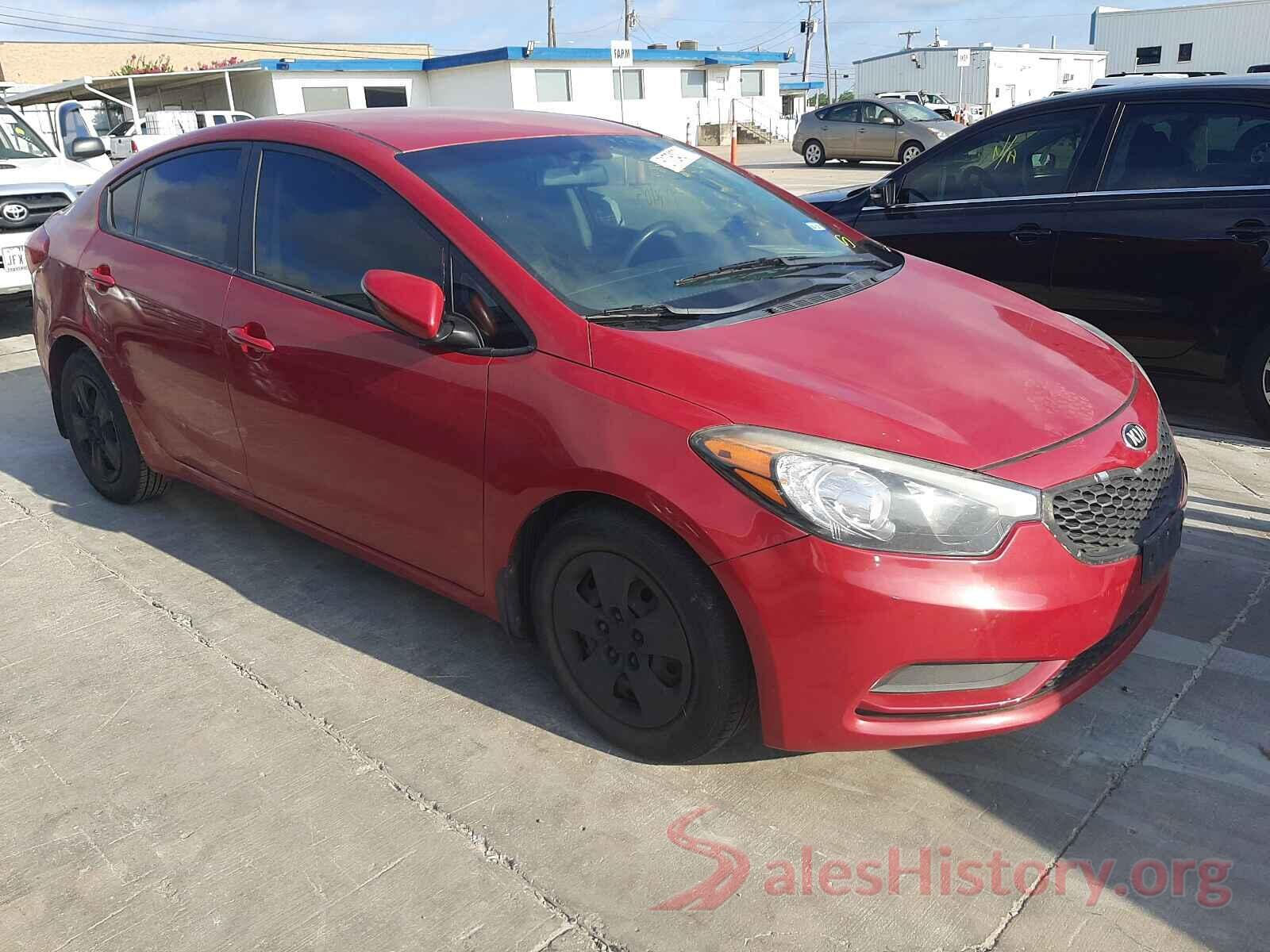 KNAFX4A63G5517643 2016 KIA FORTE