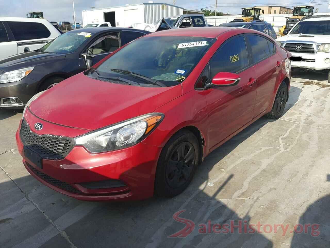 KNAFX4A63G5517643 2016 KIA FORTE