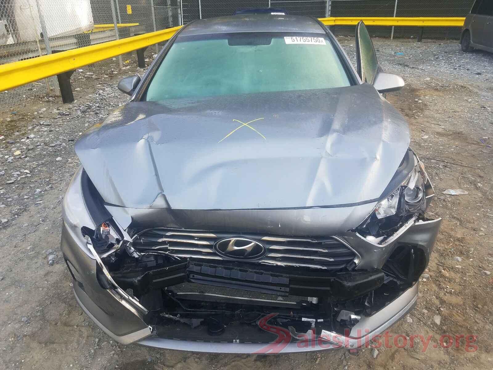 5NPE24AF8KH756160 2019 HYUNDAI SONATA